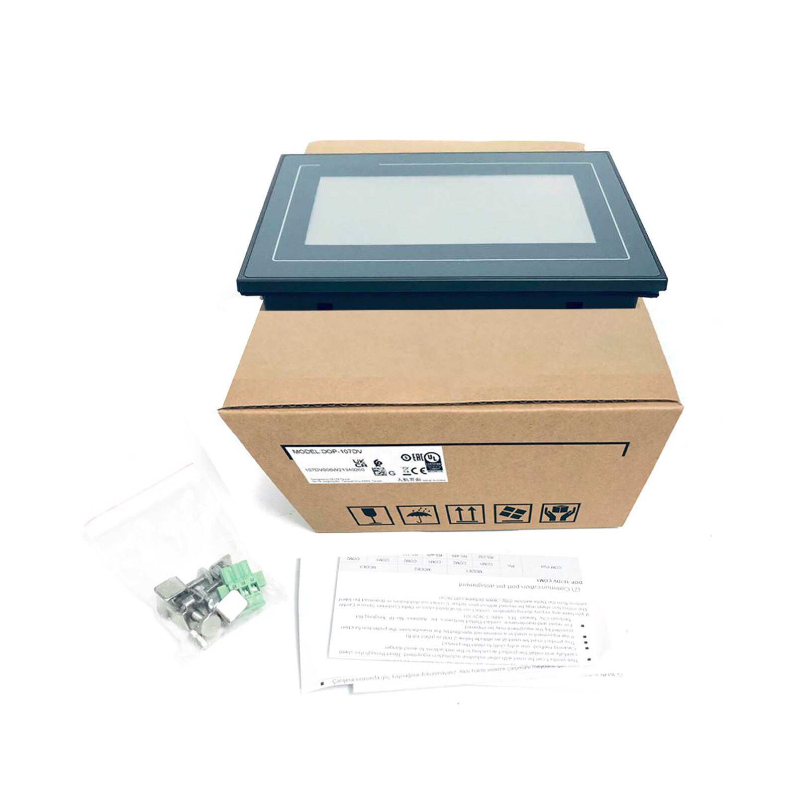 New In Box DELTA DOP-107DV Touch Screen Panel 7-inch