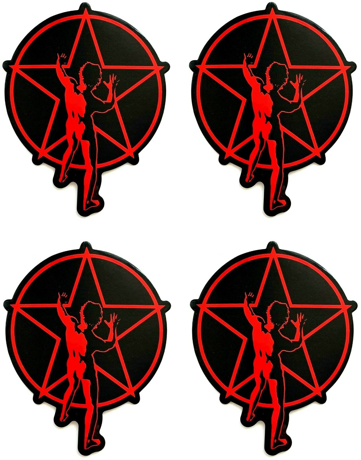 Rush Starman Sticker / Decal Star Man [Lot / Set of 4] Laptop Mug Water Bottle