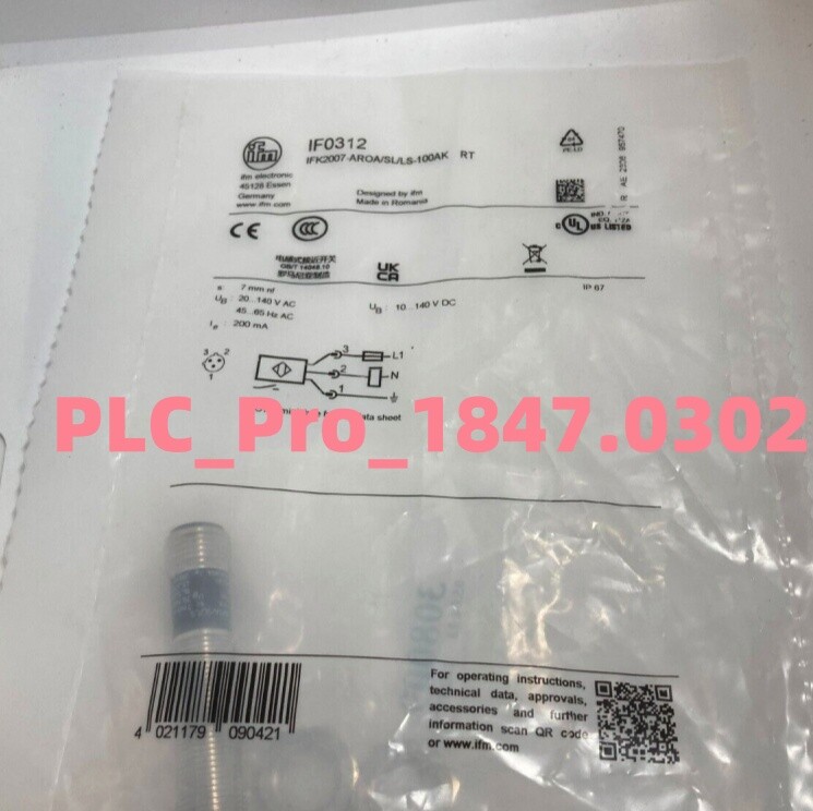 IF0312 1PCS Brand New IFM IF0312 Proximity Switch Sensor  Fast delivery