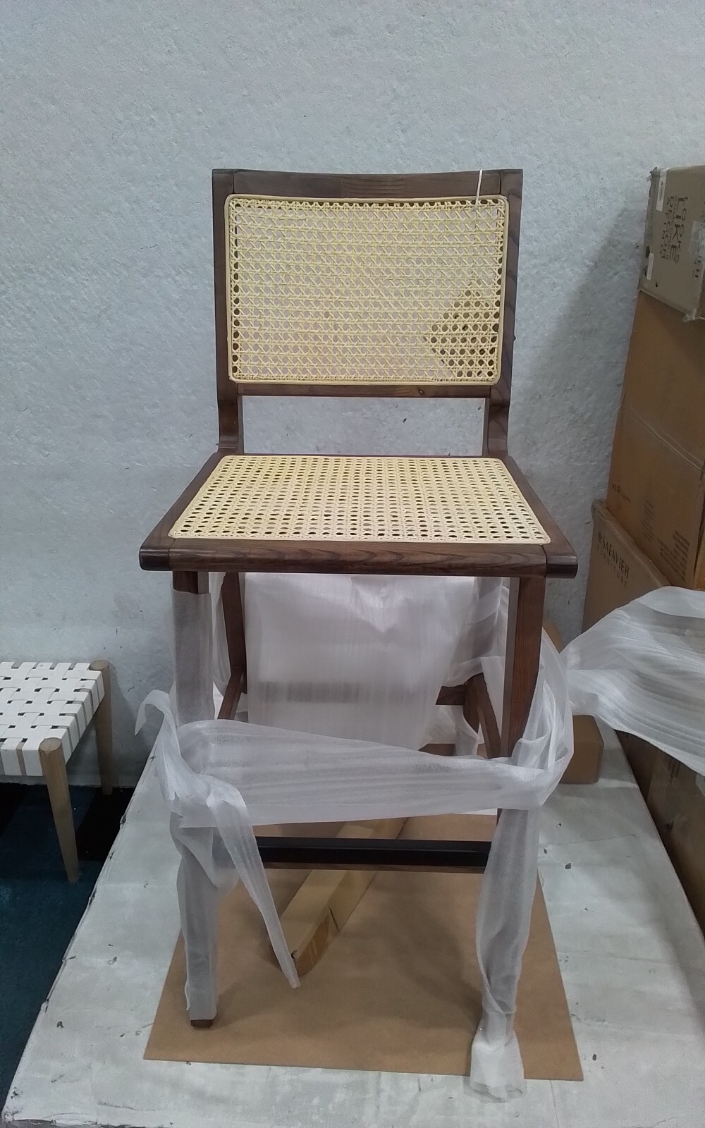 Safavieh HATTIE FRENCH CANE BARSTOOL, Reduced Price 2172739074 SFV4140D