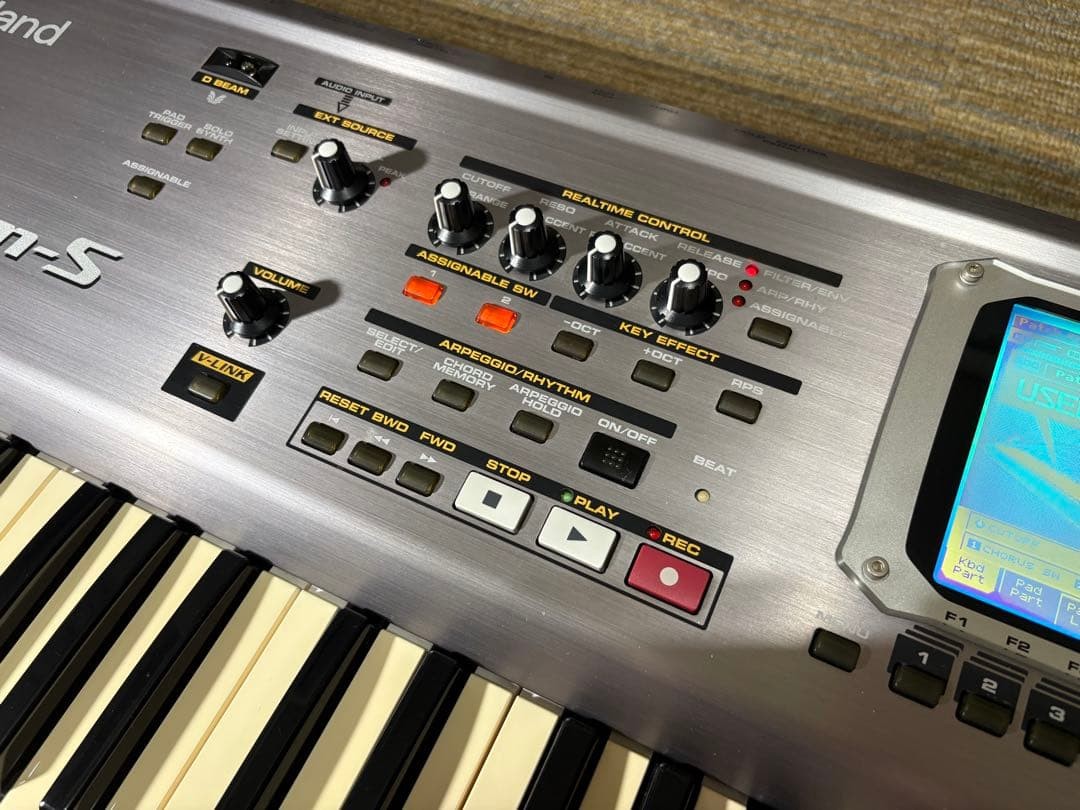 Roland Fantom-S 61-Keys Workstation Keyboard Test Completed