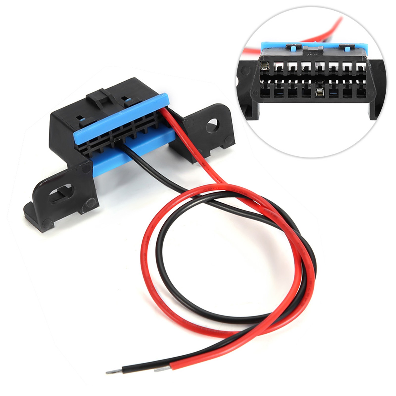 RASTKY Power Supply Test Cable Car OBD2 Female Plug Line Burn-in Tester Nic SFCU