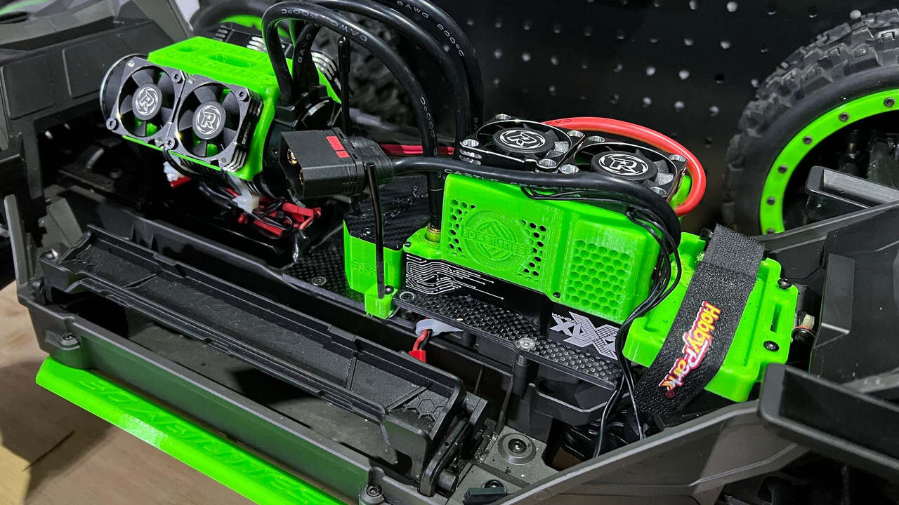 XLX2 ESC Cooling Shroud (2x40mm)