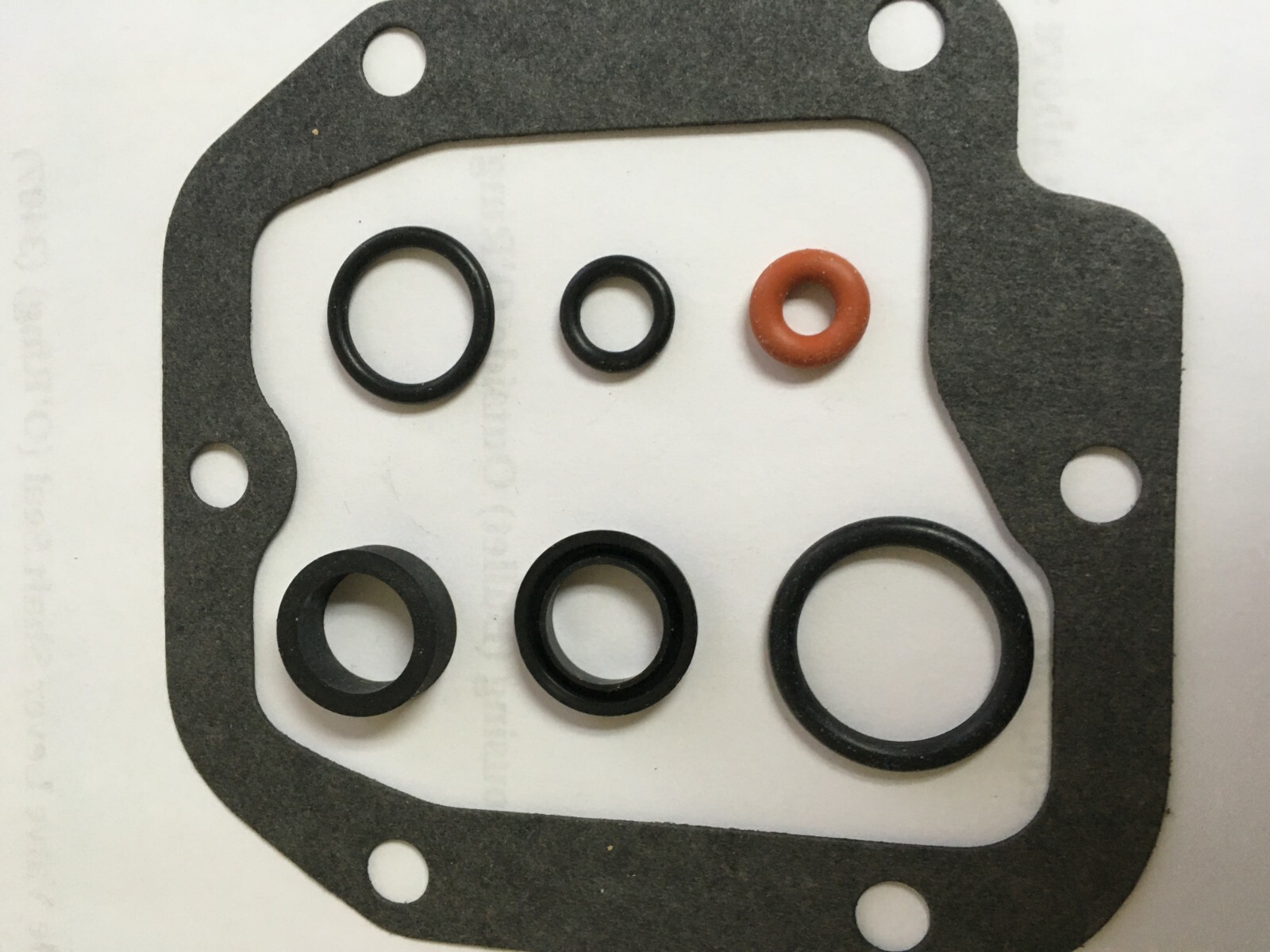 1955 - 62 CI Powerglide External stop leak seal kit, 7 seals  + 1 gasket