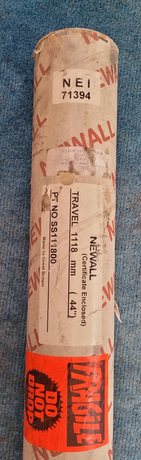 Newall Spherosyn 44in Travel, Replacement scale Rod, New