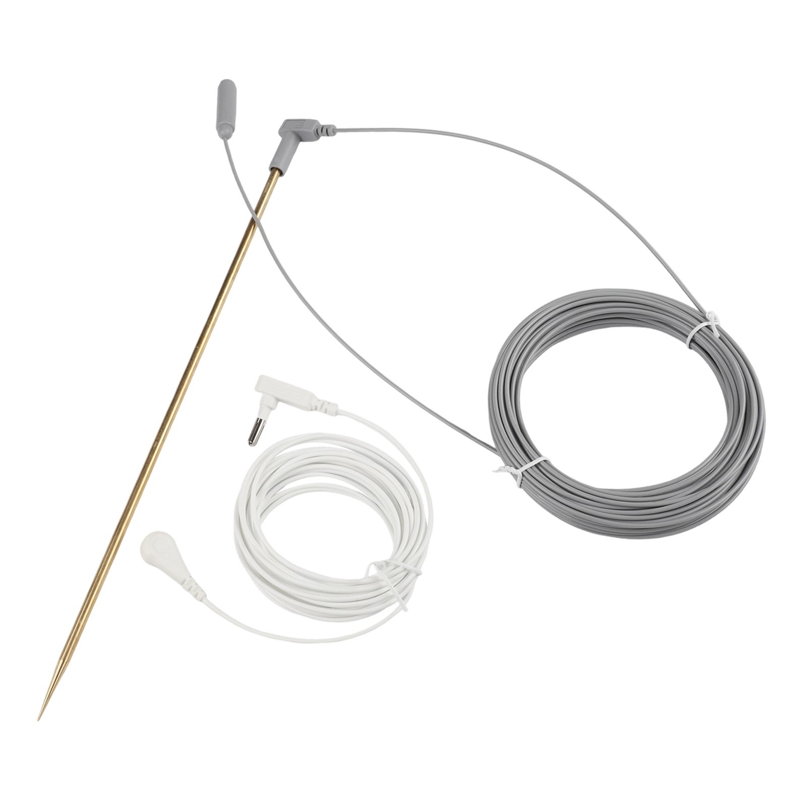 Grounding Rod 30cm Long with Ground Wire for Enhanced Electrical Safety