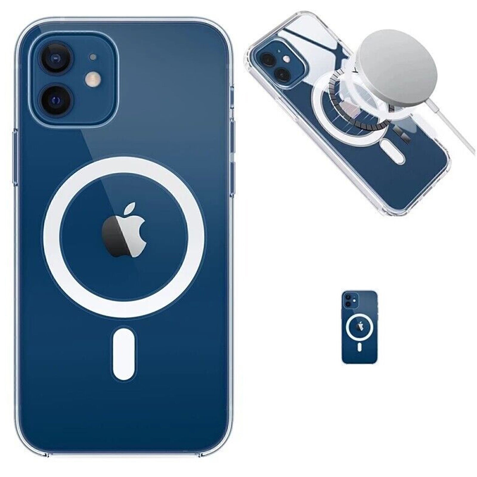 Magnetic Hard Case For iPhone 14 Pro Mag Safe Shockproof Clear Cover