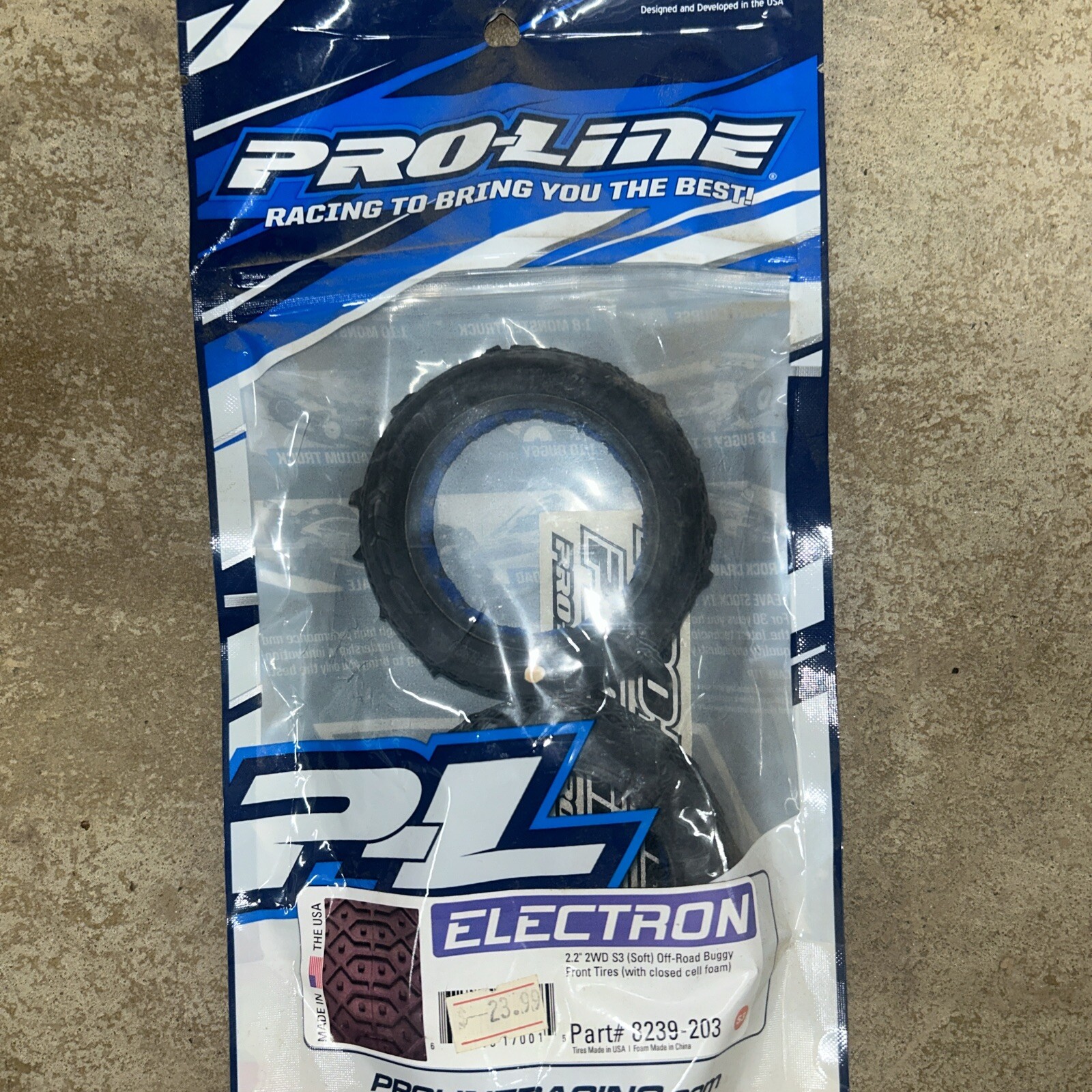 Pro-Line Electron 2.2" 2WD Front Buggy Tires (2) (S3) [PRO8239-203]
