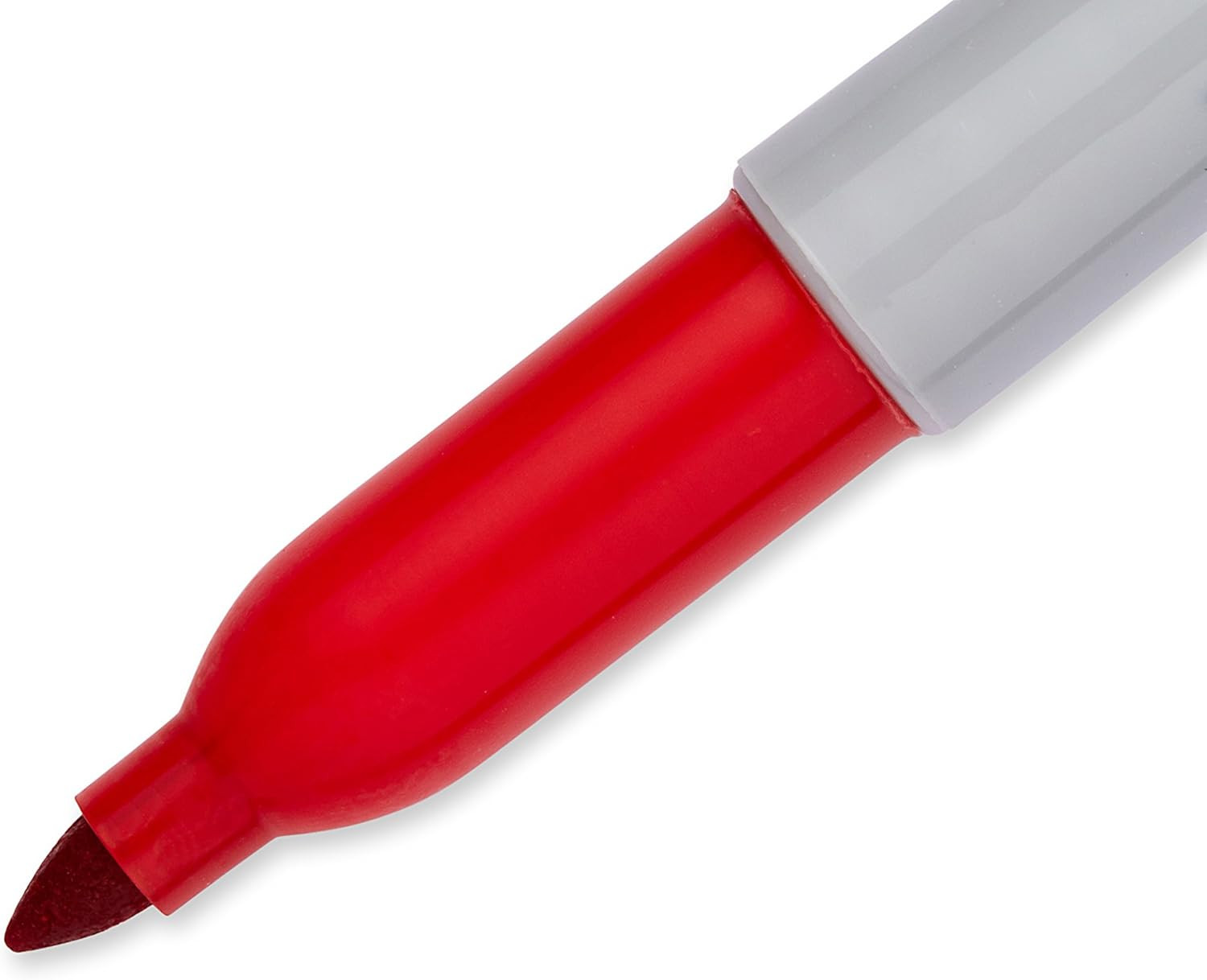 Fine Point Permanent Marker, Red, 36Ct