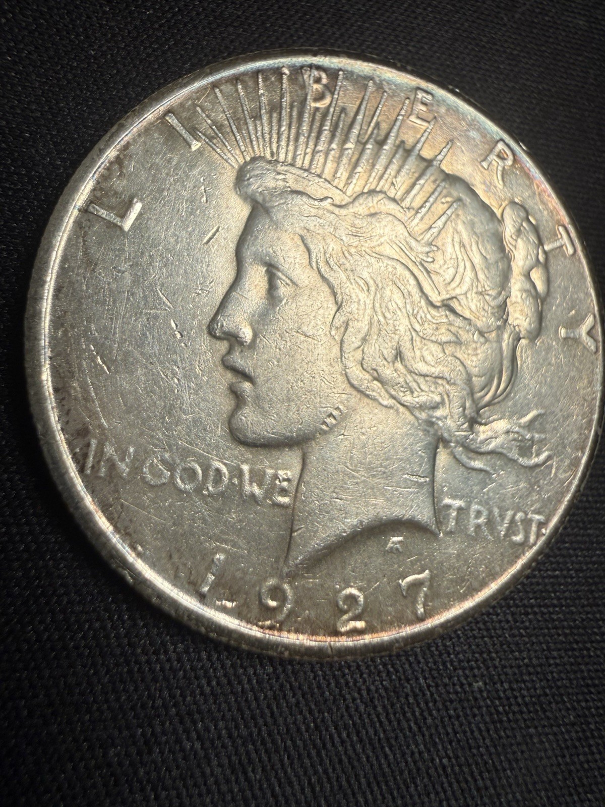 1927 peace dollar