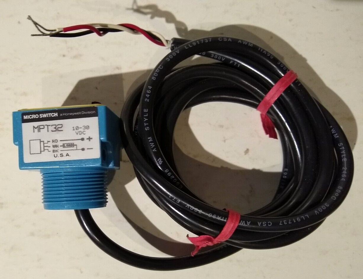 Honeywell Micro Switch MPT32 10-30VDC Sensor and Control