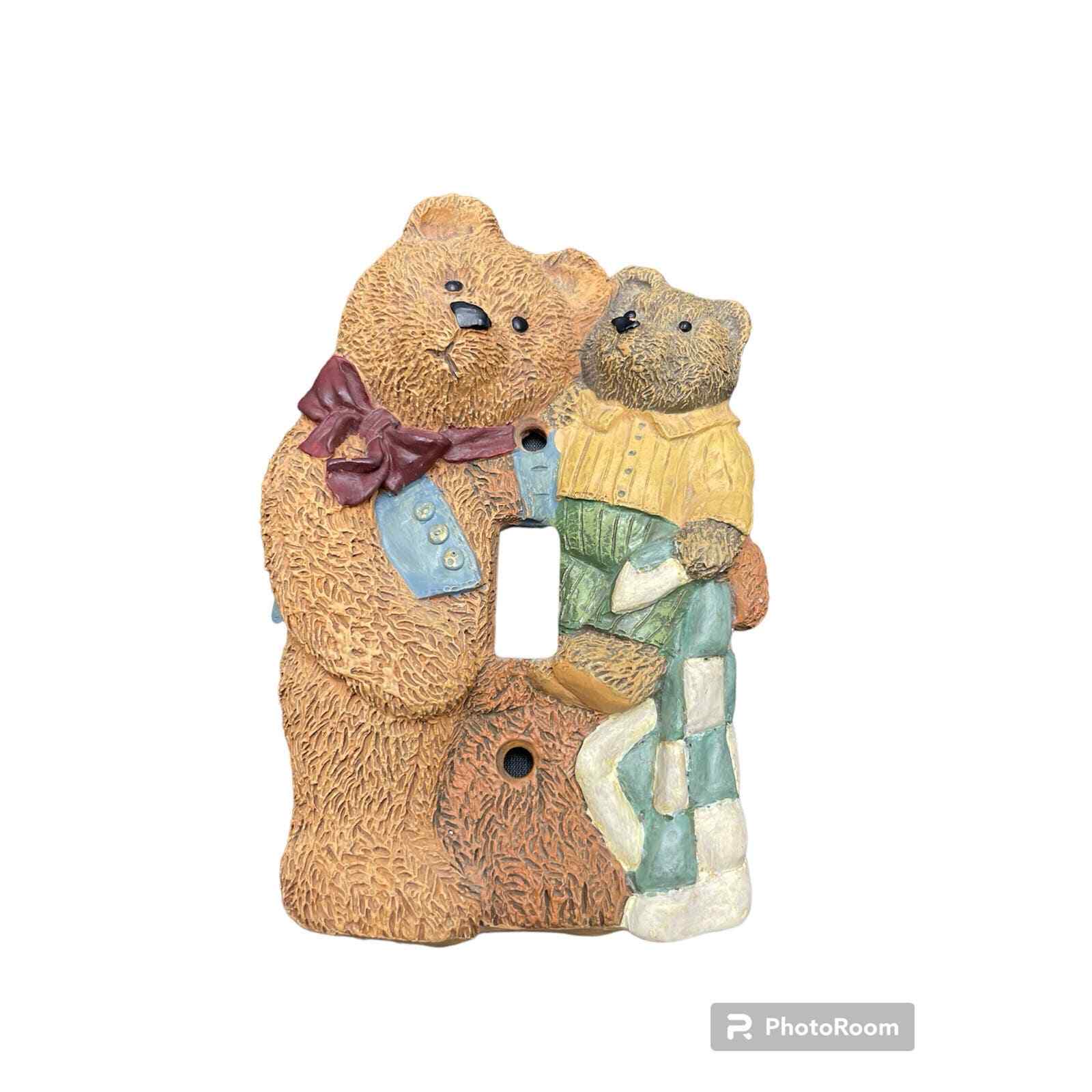 Boyd's Bear Light Switch Plate Cover Teddy Bears