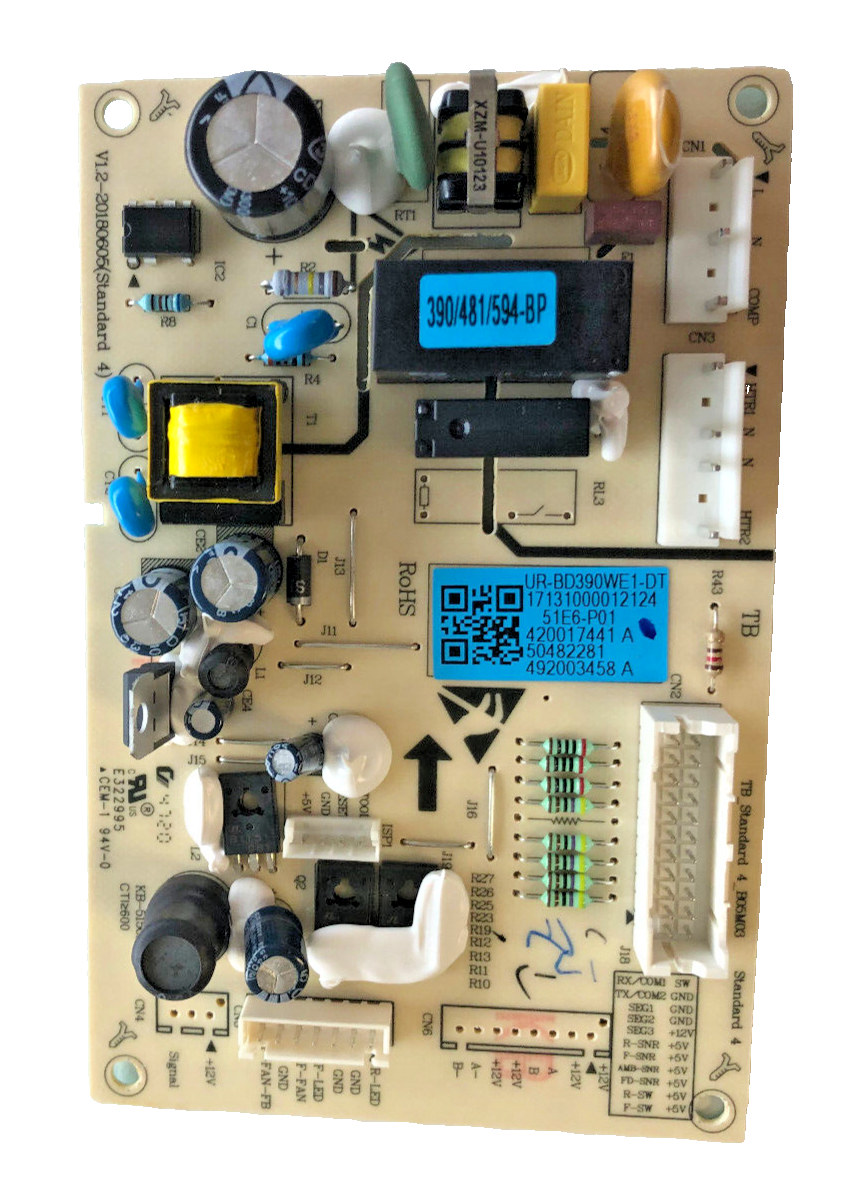 Upright Freezer Pc Board (Frigidaire)5304523677 (Midea) 17131000012124