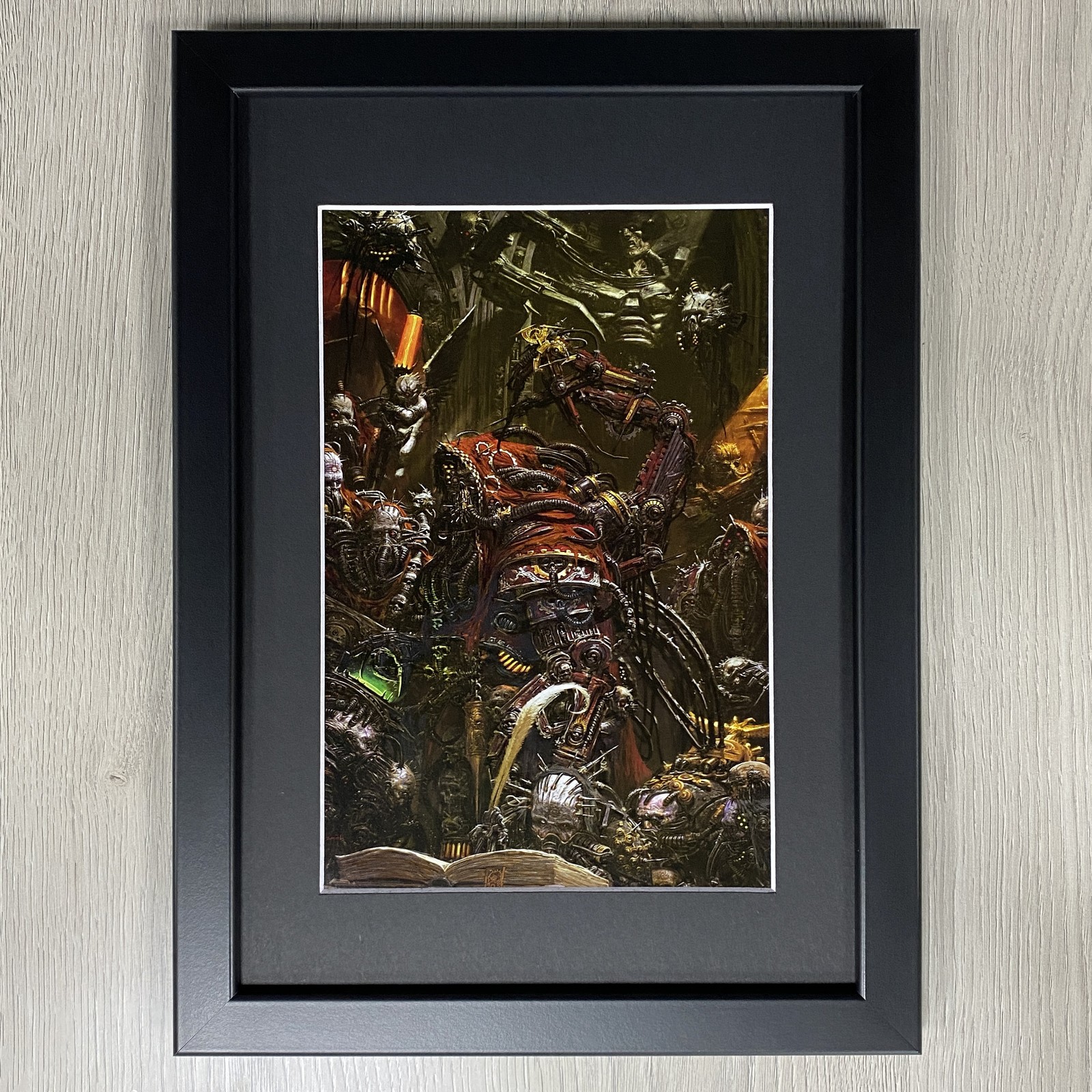 ARCHMAGOS DOMINUS FRAMED ART. ADEPTUS MECHANICUS, WARHAMMER 40,000 40K