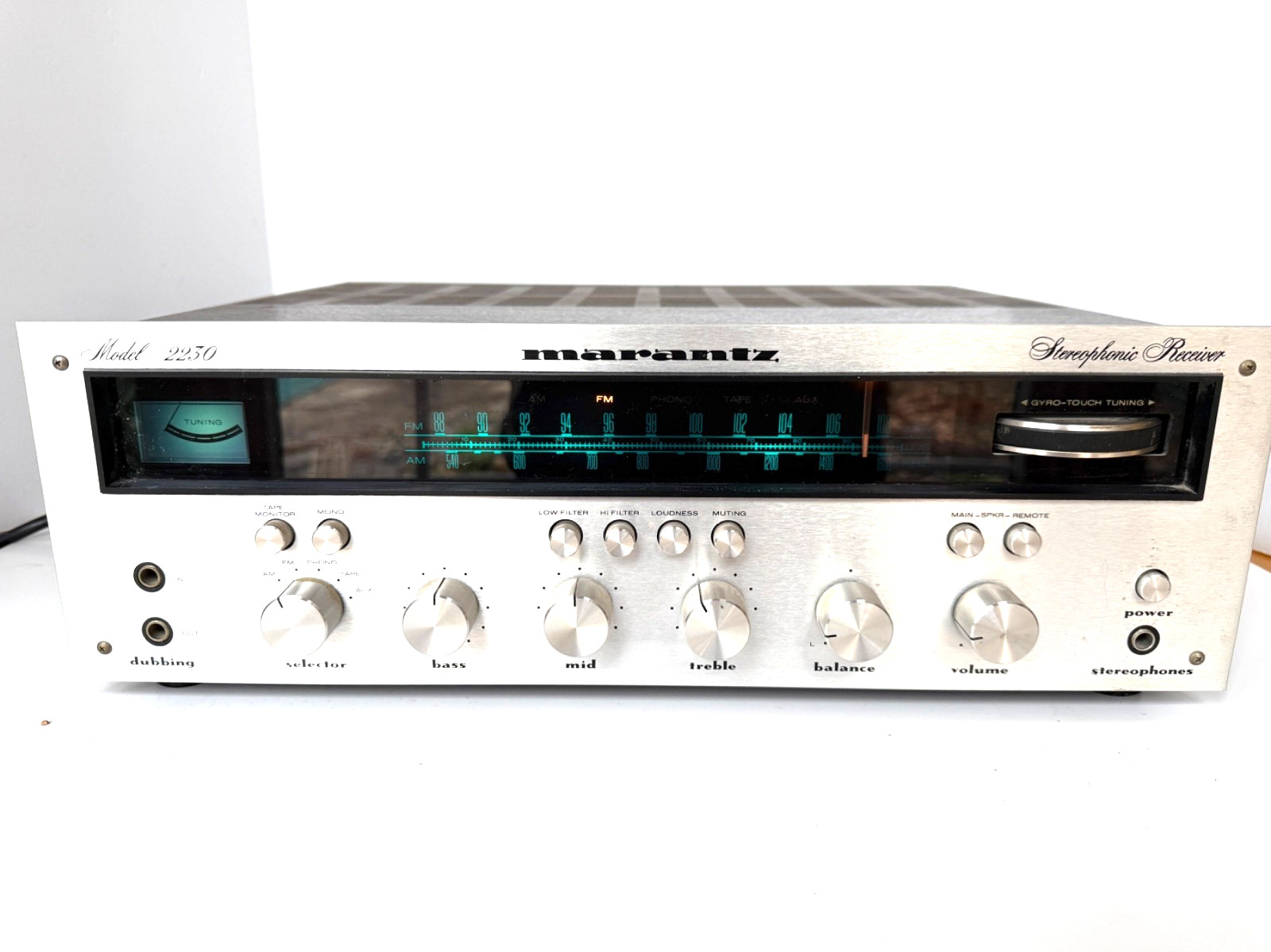 MARANTZ 2230 STEREO RECEIVER - SERIAL #174345J4