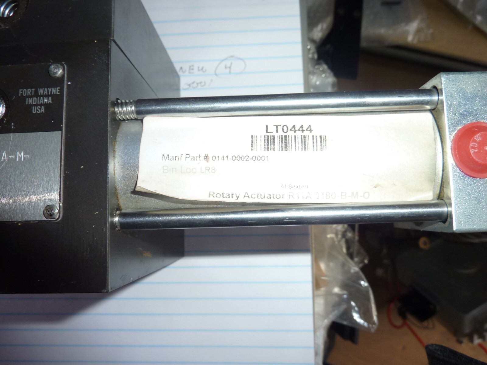 Nova Rotary Actuator 0141-0002-0001     OEM# R11A 3180-B-M-O