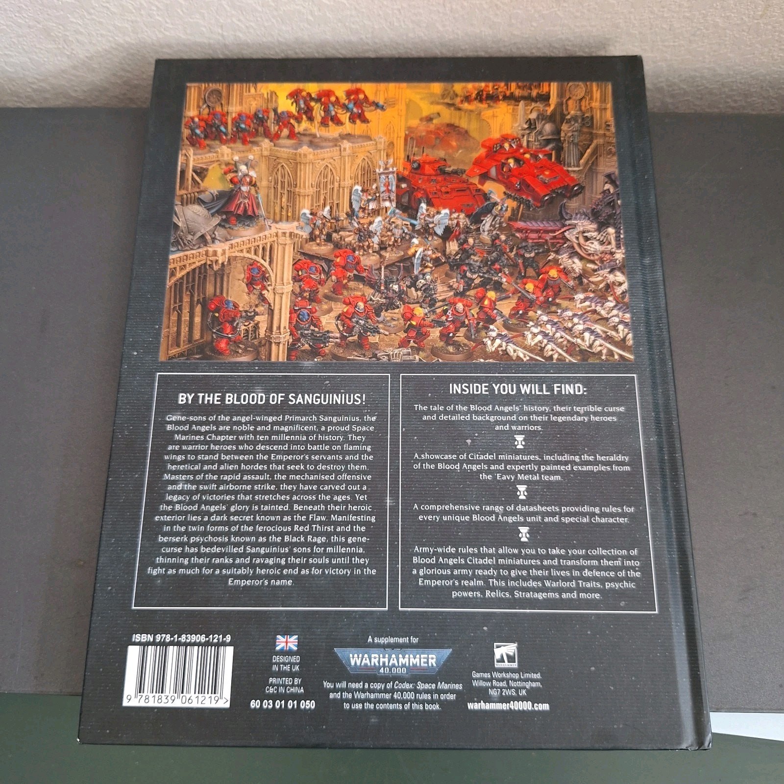 Games Workshop Warhammer 40K Blood Angels Codex Supplement