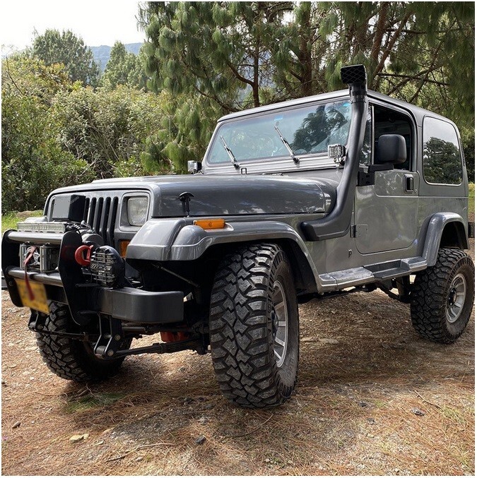 FOR Jeep Wrangler Base Sport Utility 2Door 4.0L GAS Desert Snorkel Kit 1987-1995
