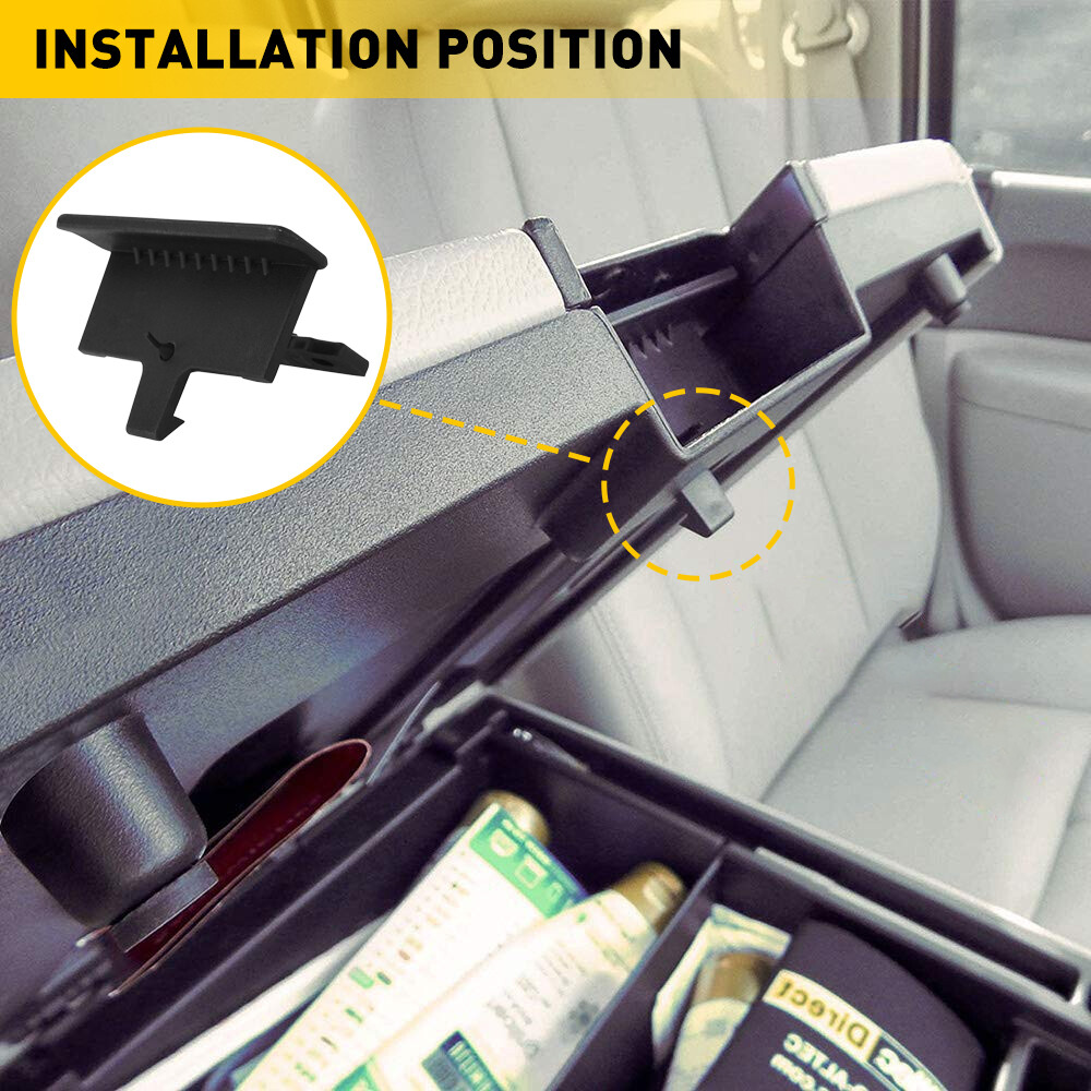 Center Console Armrest Latch Lid Fit 2007-2014 Chevrolet Silverado & GMC Sierra