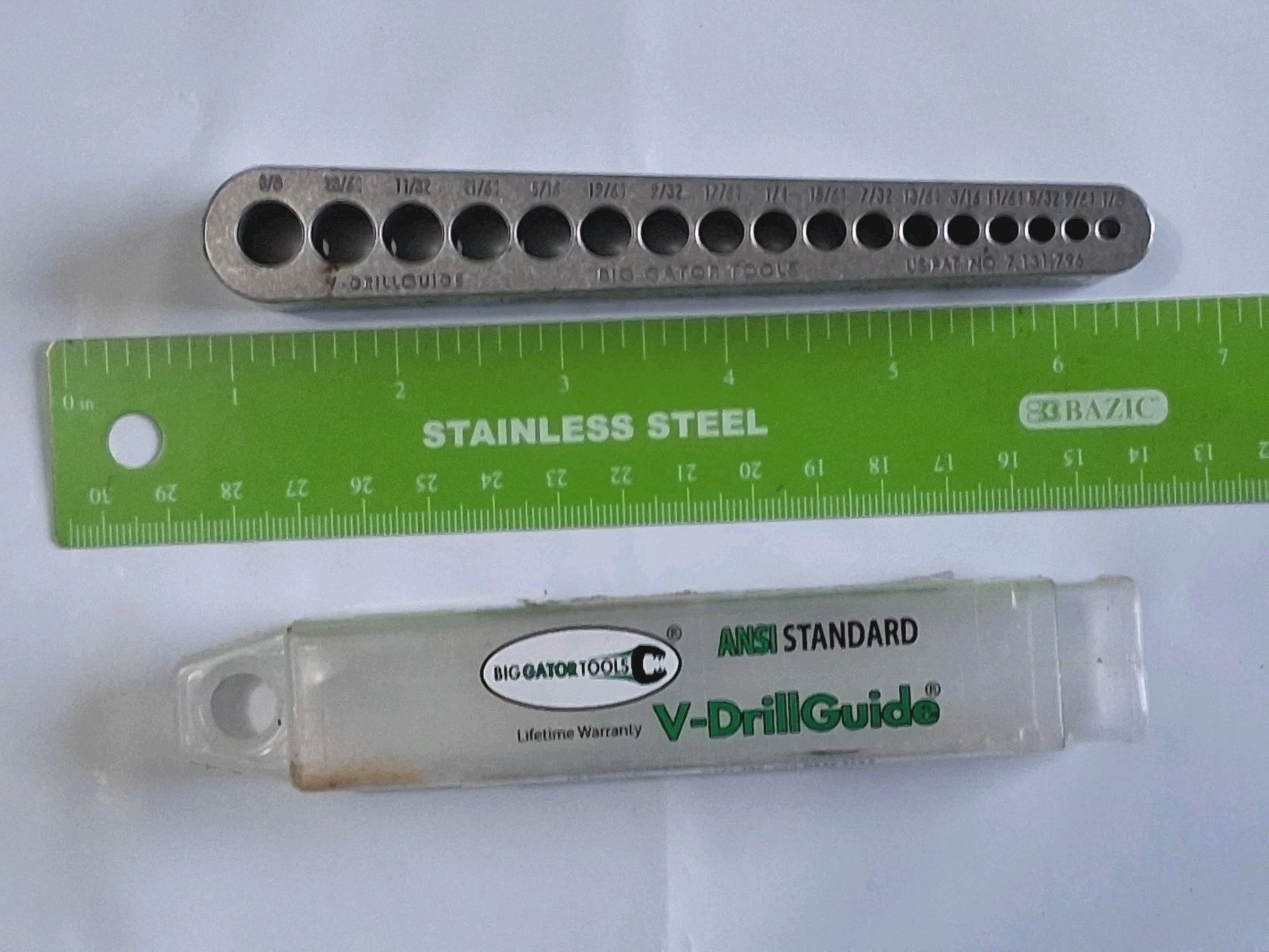 Big Gator Tools V-DrillGuide Standard Size Portable Drilling Guide