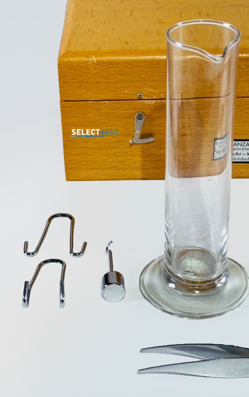 WESTPHAL/MOHR DENSITY (OR SPECIFIC GRAVITY) PRECISION BALANCE **LOOK** (REF.: N)