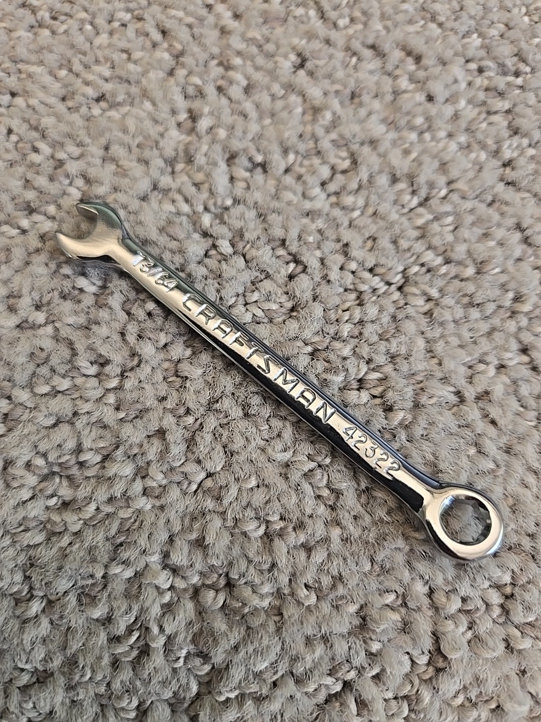 Craftsman 42322 13/64" 12pt Midget Combination Wrench 1107
