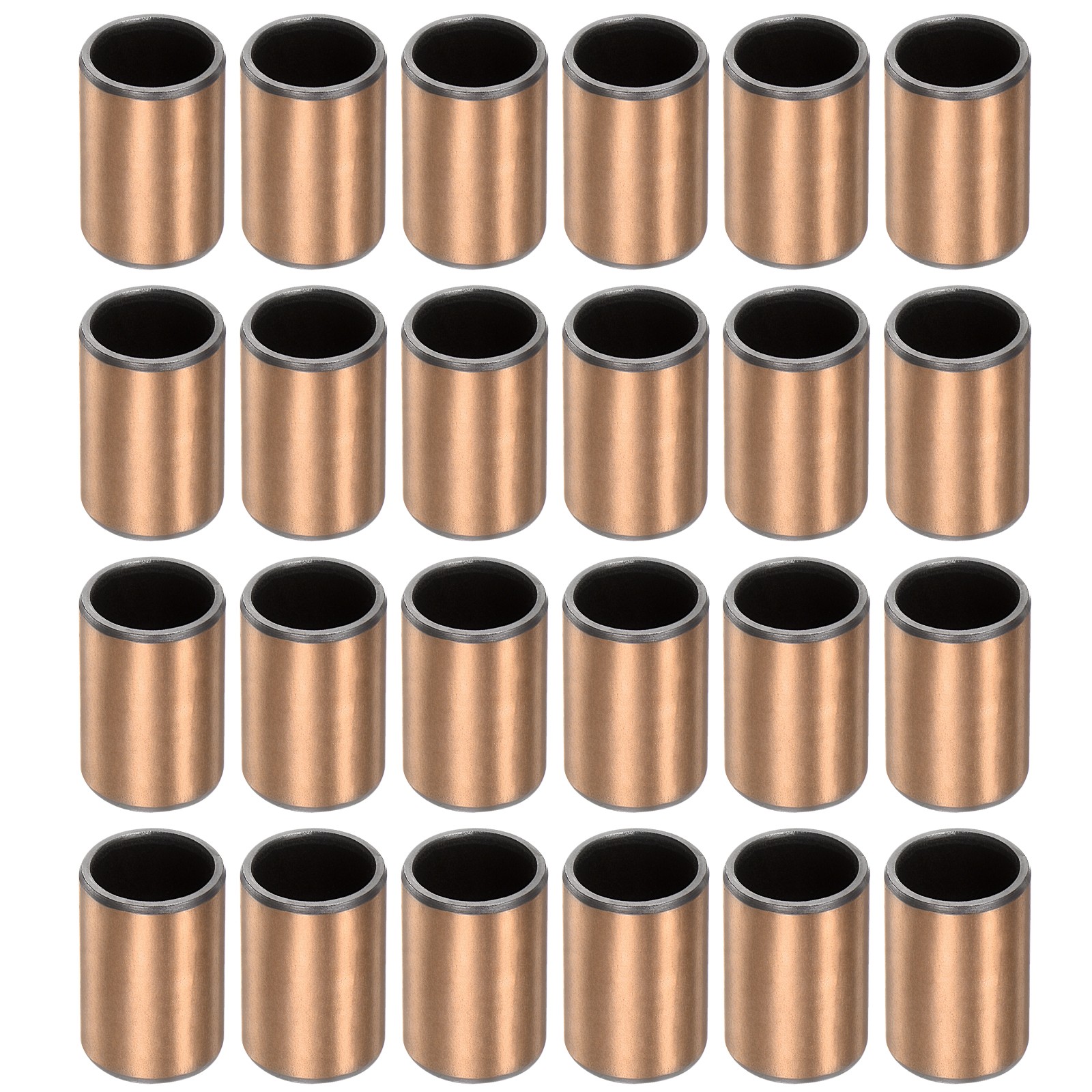 Sleeve Bearings 8mm Bore x 10mm OD x 15mm Length Wrapped Oilless Bushings 20pcs