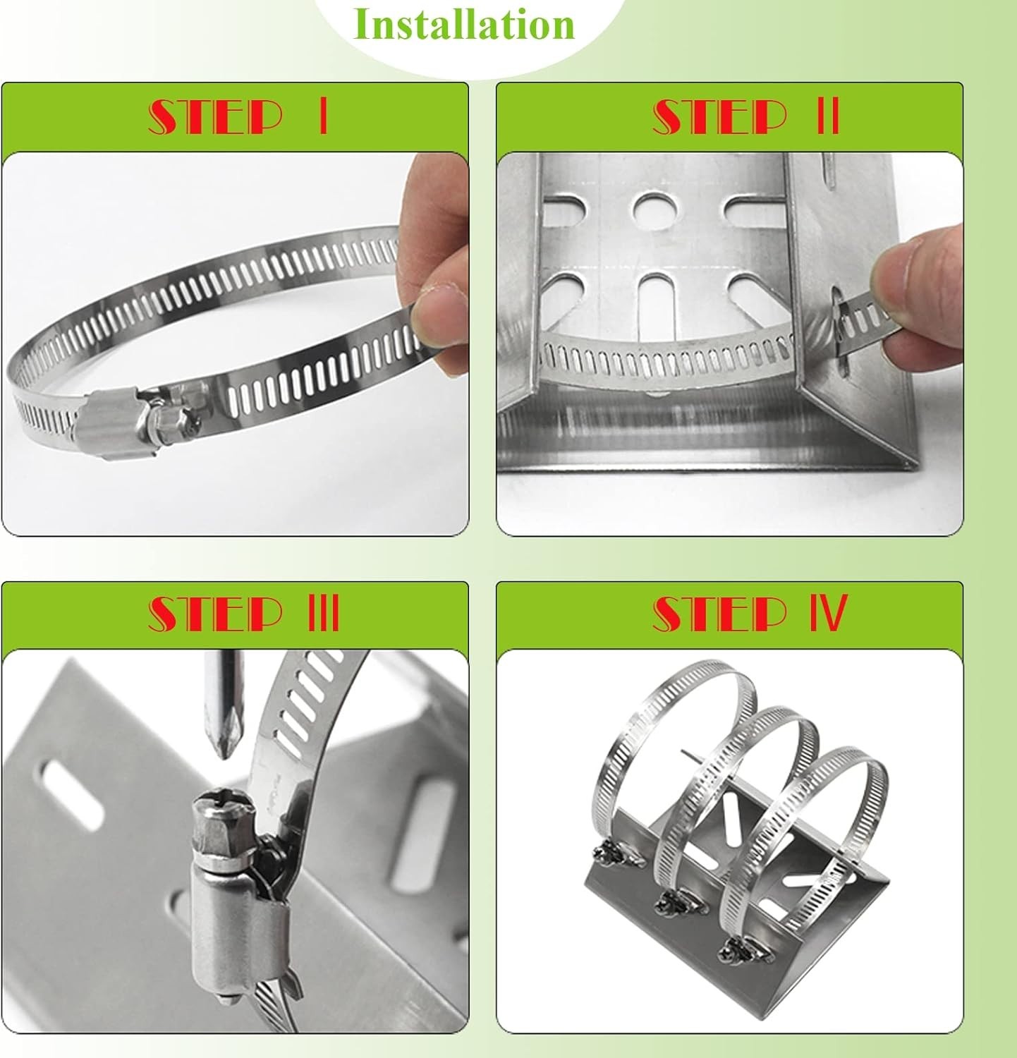 Stainless Steel Universal Wall Mounting Bracket for CCTV Cameras & AP Devices