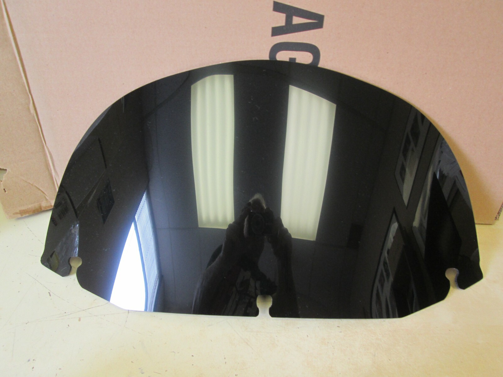 ROADKROME  HARLEY DAVIDSON WINDSHIELD - 10" BLACK / 2014-2025 TOURING + FLHX