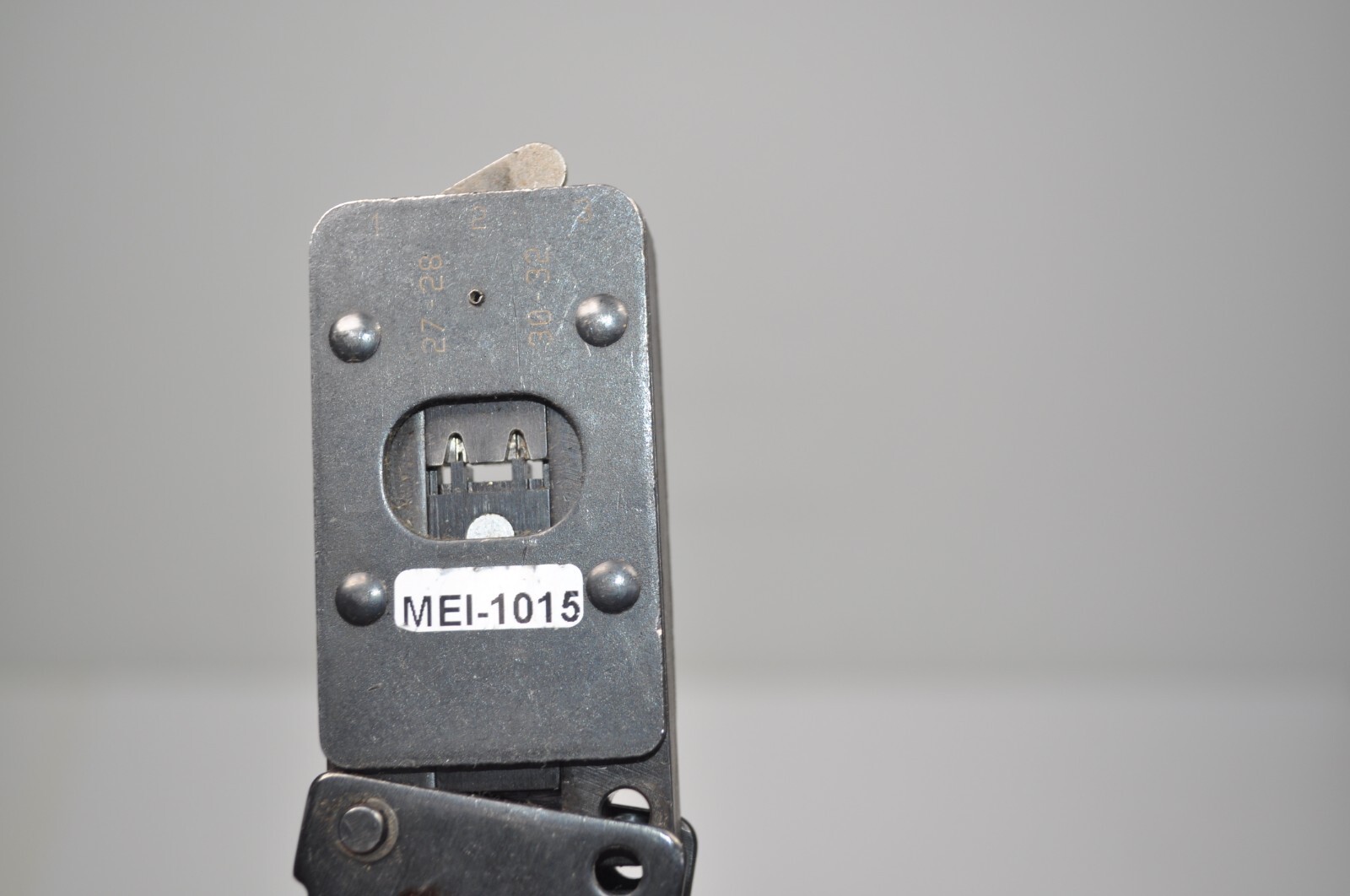 AMP 90417-1 Ratcheting Crimper Hand Crimp Tool - Missing 1 Pin Attaching Head