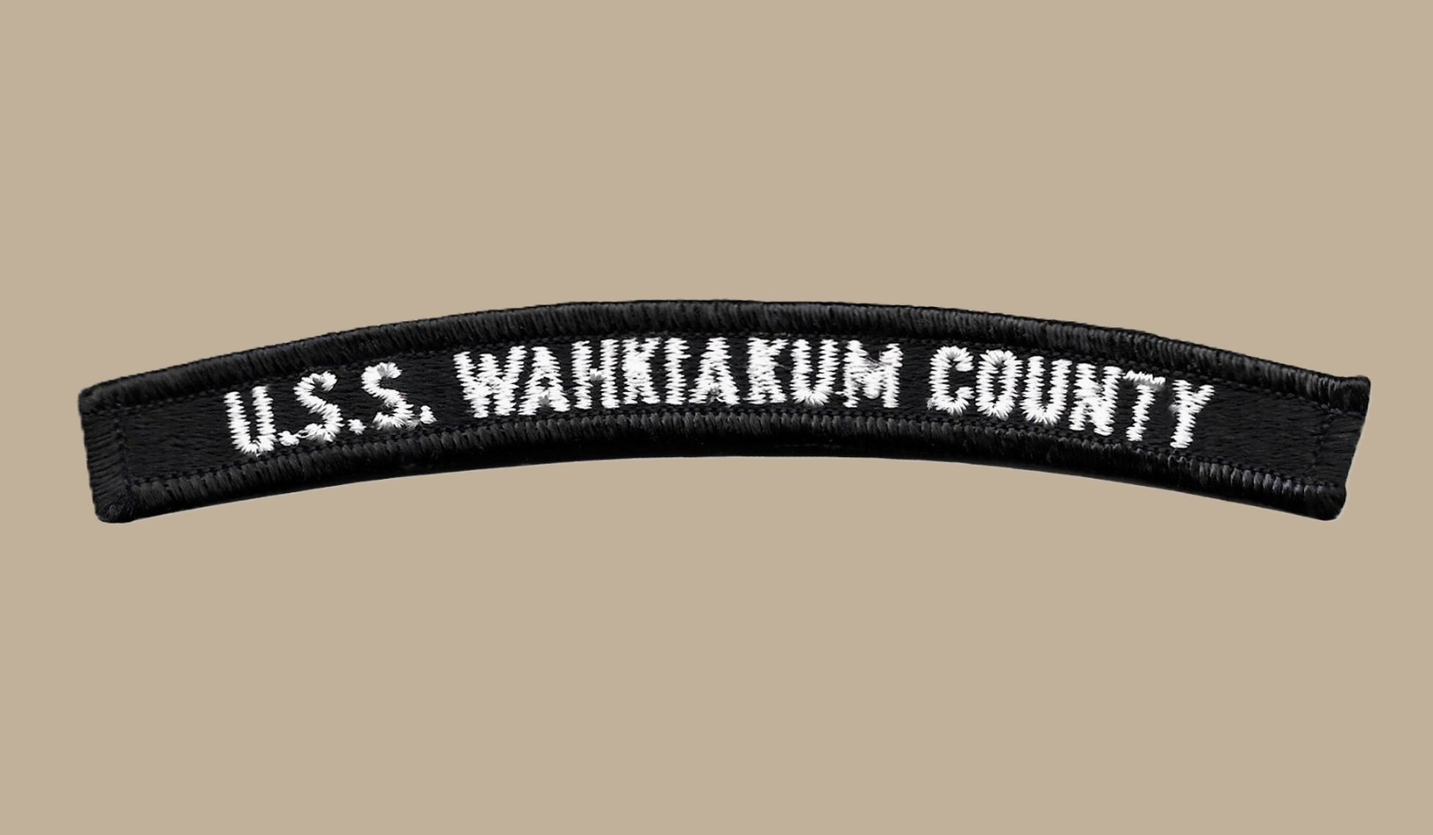 US Navy LST-1162 USS Wahkiakum County Tank Landing Ship UIM Rocker Tab (02)