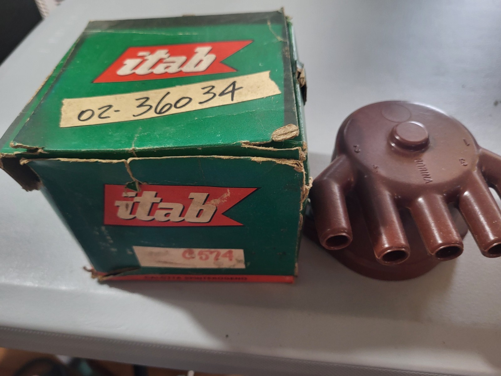 C574 distributor cap Fiat Itab brand