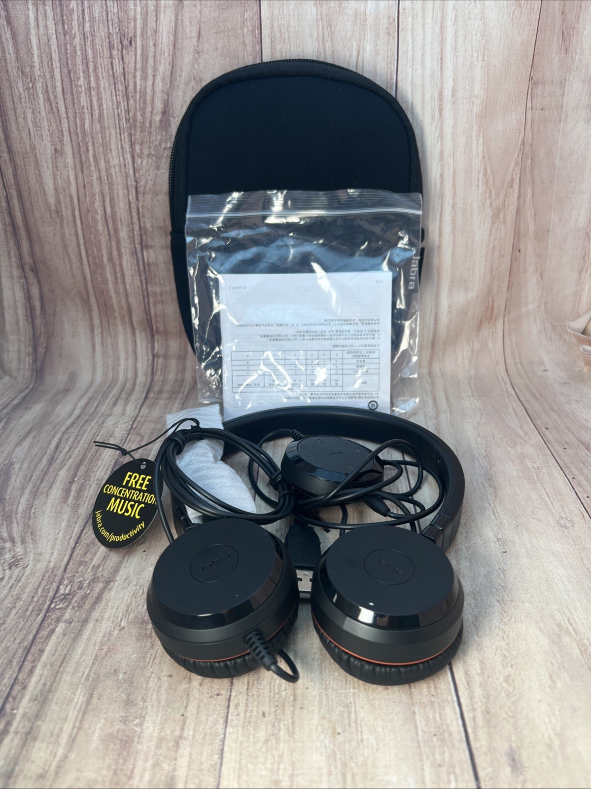 Jabra GN HSC016 Evolve 20 Stereo MS Corded USB Headset Version D