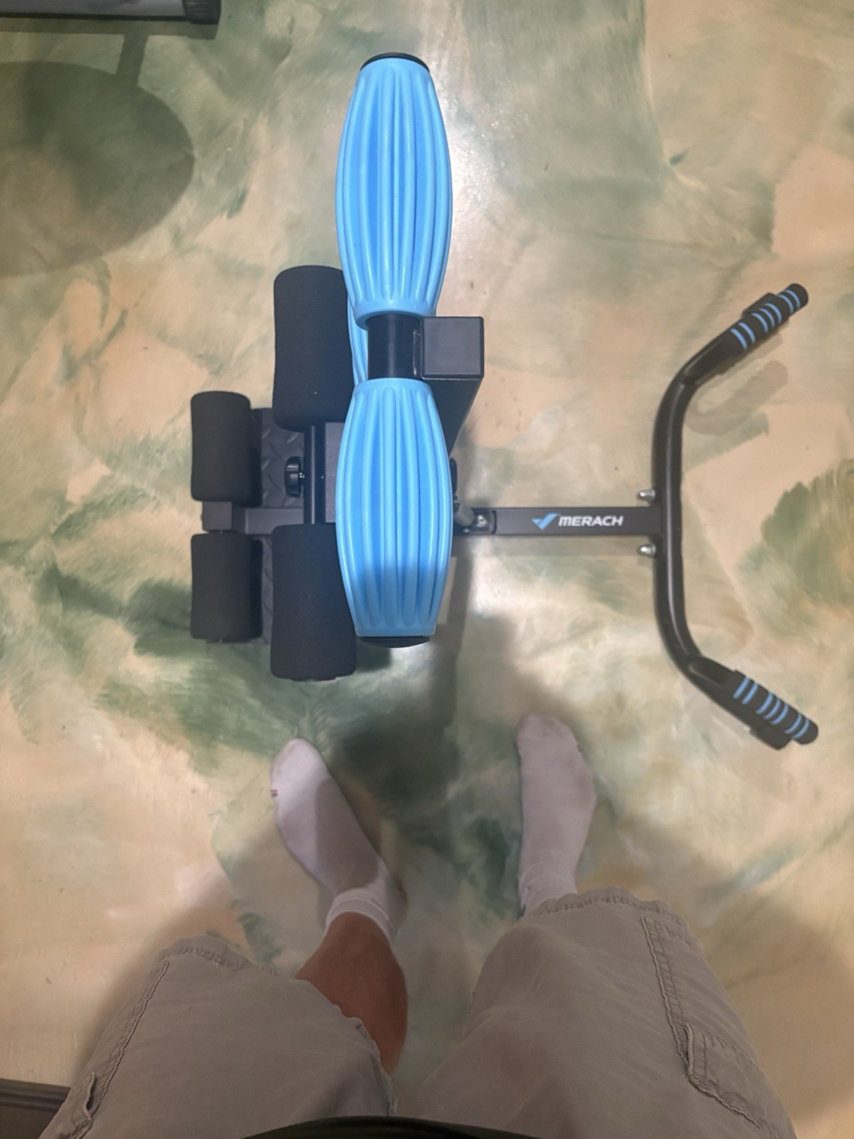 MERACH Deep Squat Machine, Adjustable Glutes Trainer Machine