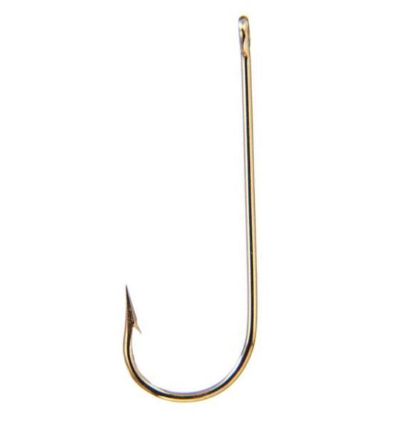 Mustad 37363 Gold Extra Fine Wire Aberdeen Hook Crappie, Bluegill & Panfish Hook