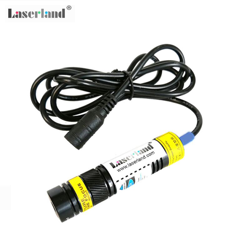 16x68mm Focusable 100mW 405nm Violet/Blue Dot Laser Diode Module