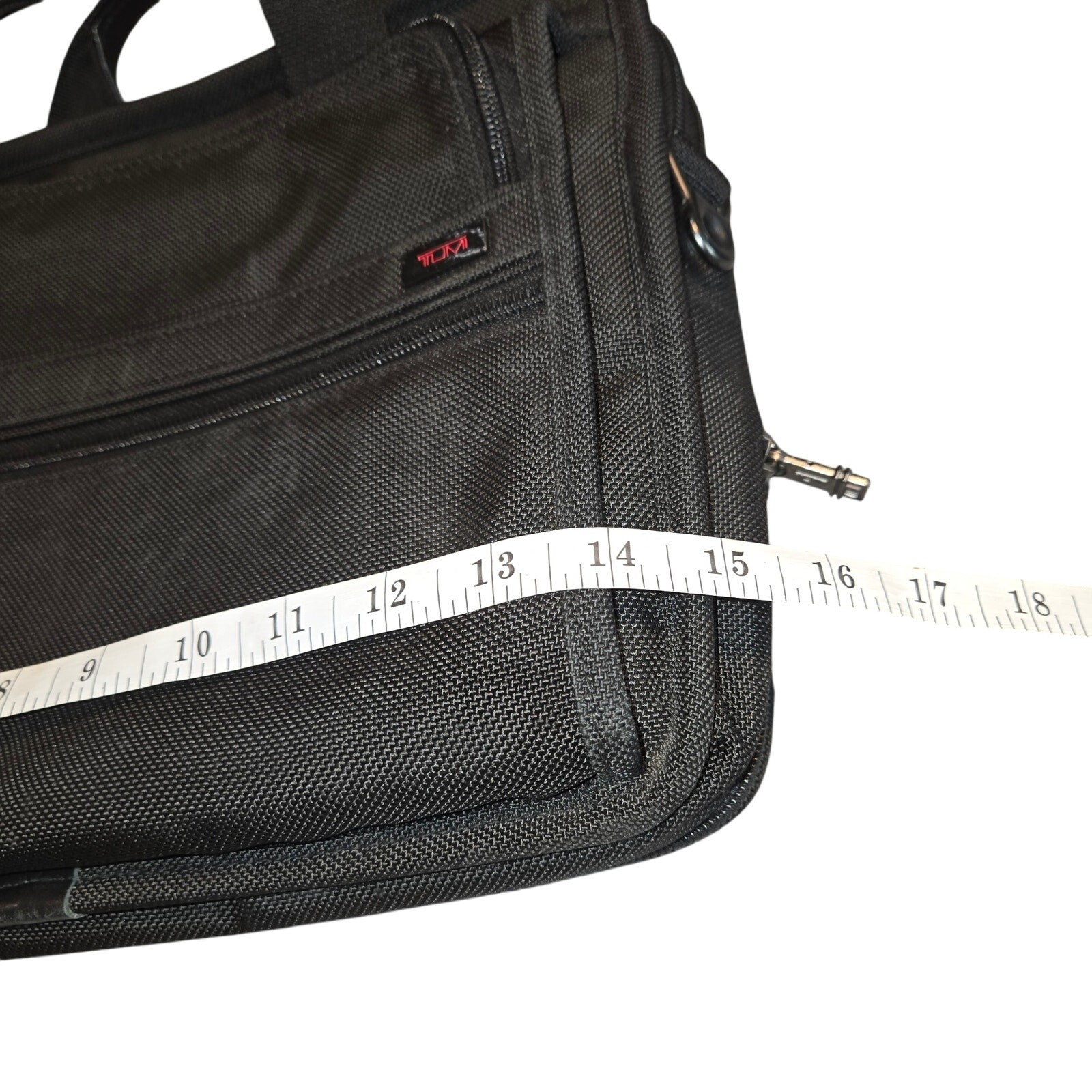Tumi Brief Case Lap Top Travel Bag Nylon - No Strap
