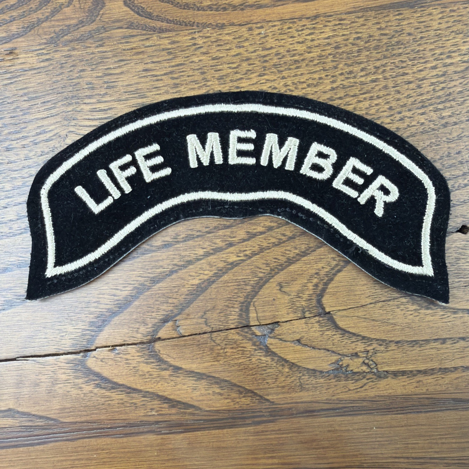 Harley Davidson Life Member Embroidered Patch HOG 5.5”