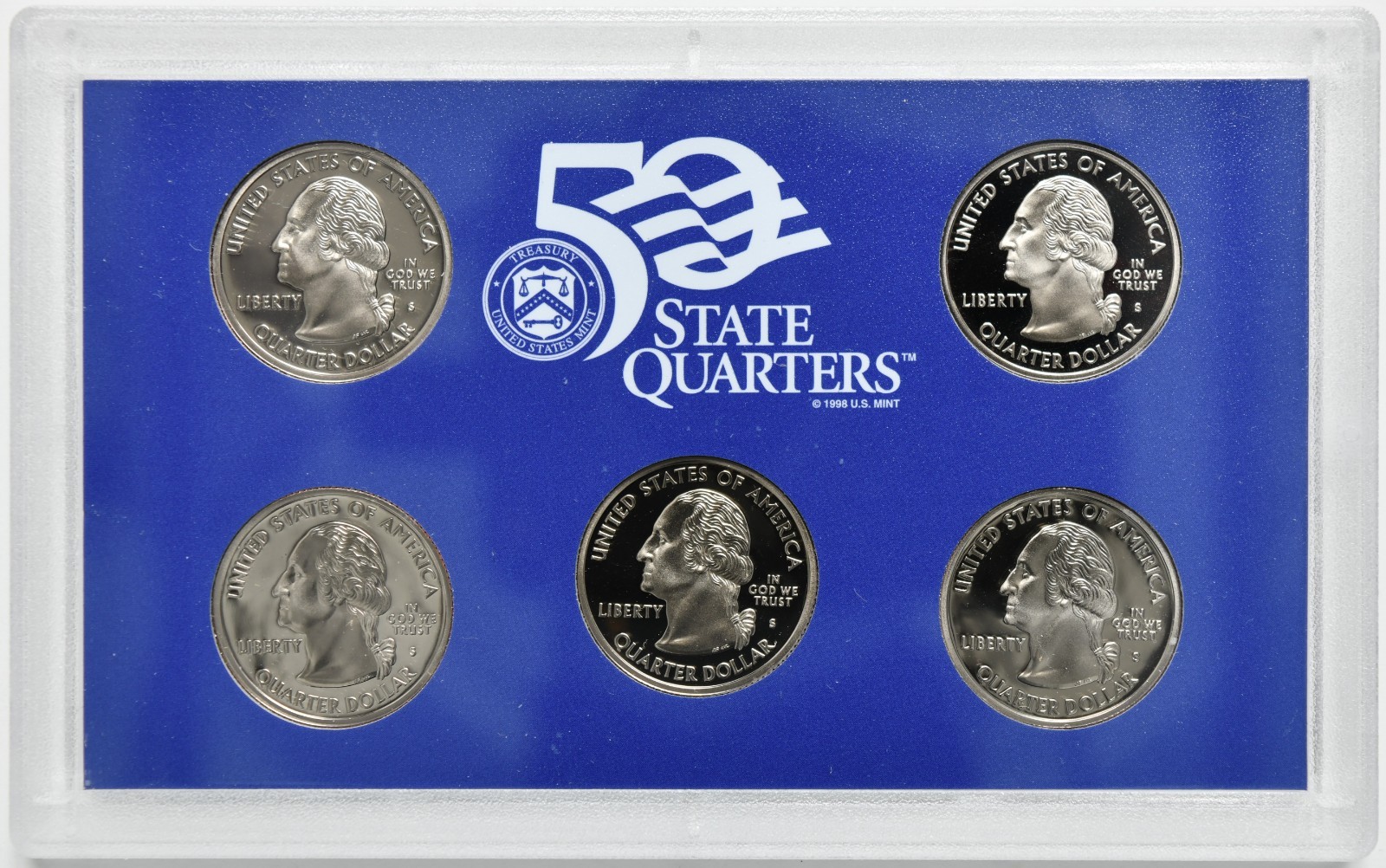 2002 United States Mint Proof Set w/ Box & COA