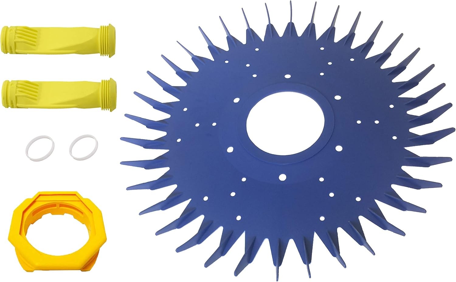Pool Cleaner Parts Set of 6 for G3  W70329 Finned Seal, W69698 Diaphragm