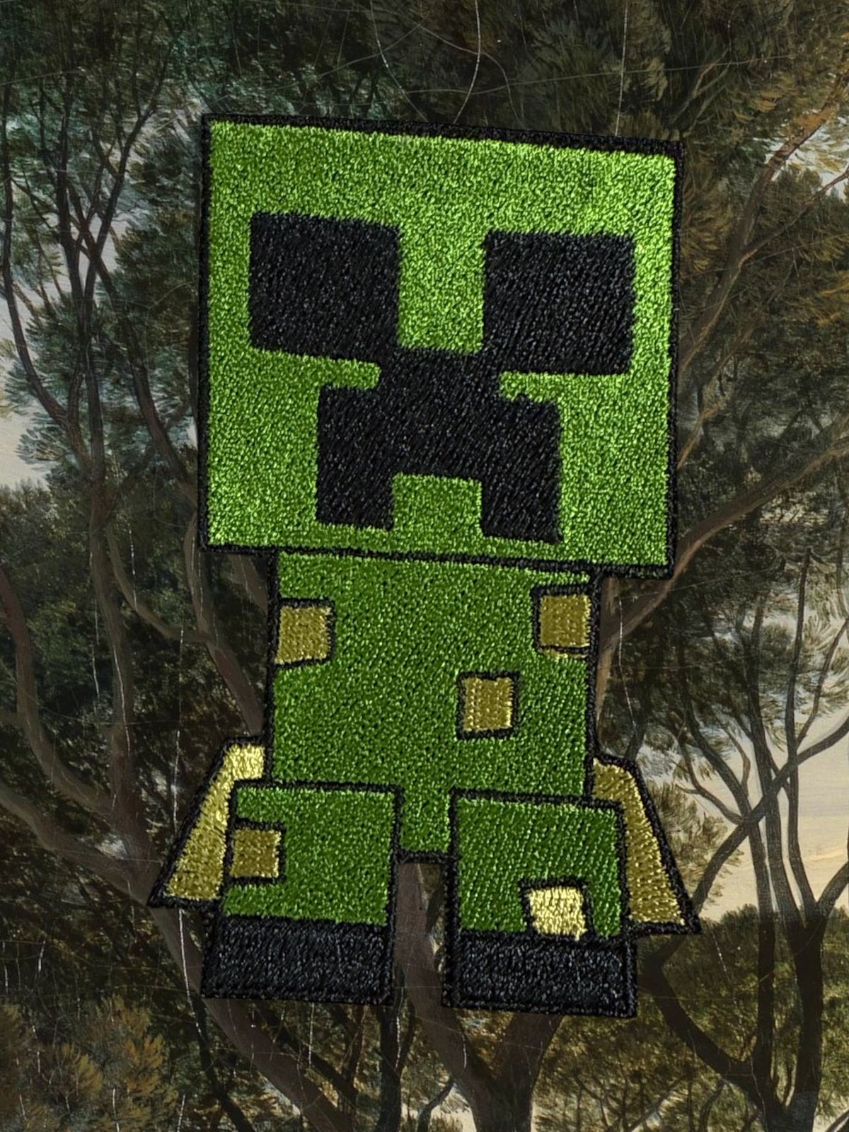 Minecraft Embroidery Patch 7" & 10"