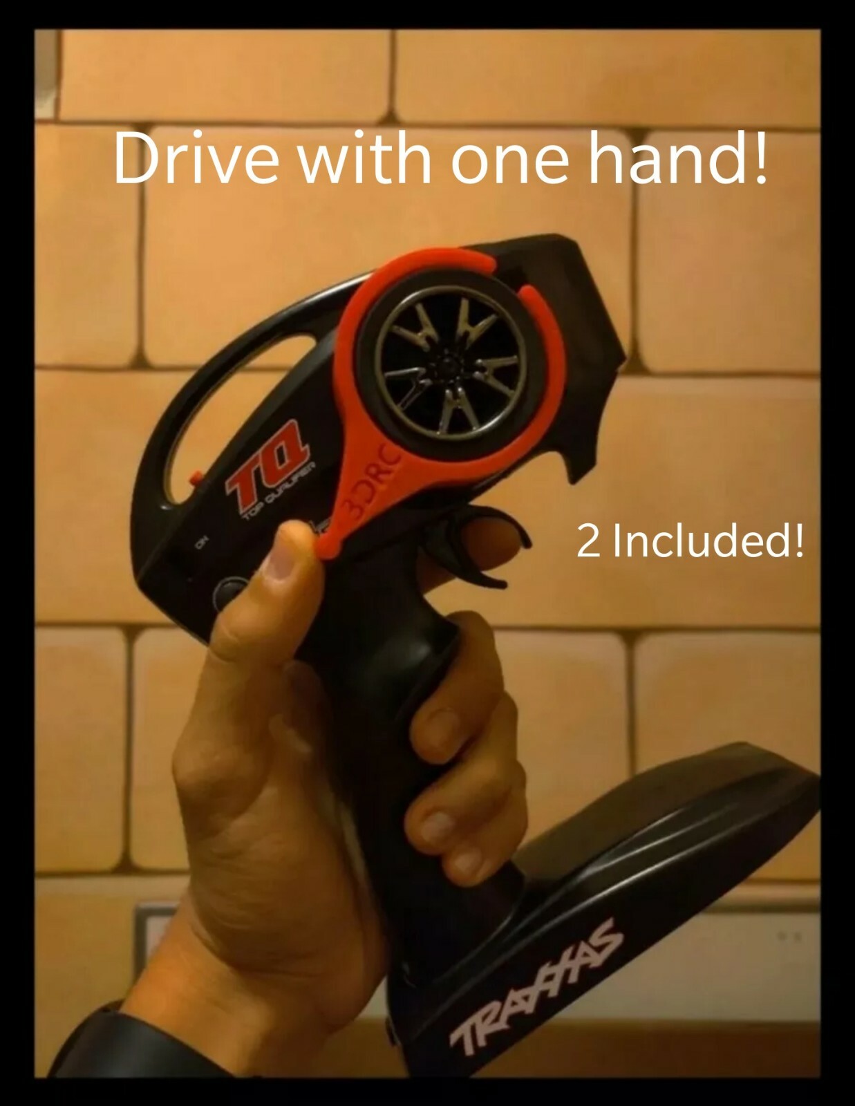 QTY 2 Traxxas RC Radio/Transmitter Thumb Steer One Hand For TRX4 Or Similar RC