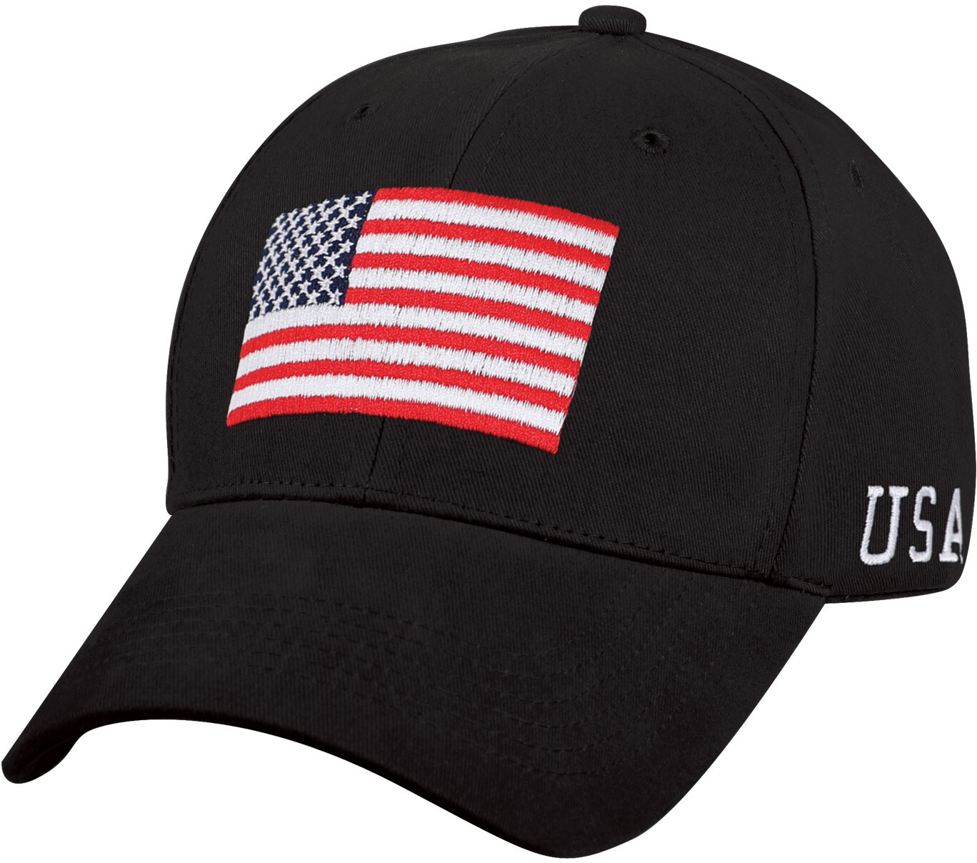 US Flag Low Profile Cap USA Pride Support Hat US Games Adjustable Hat Head Cap