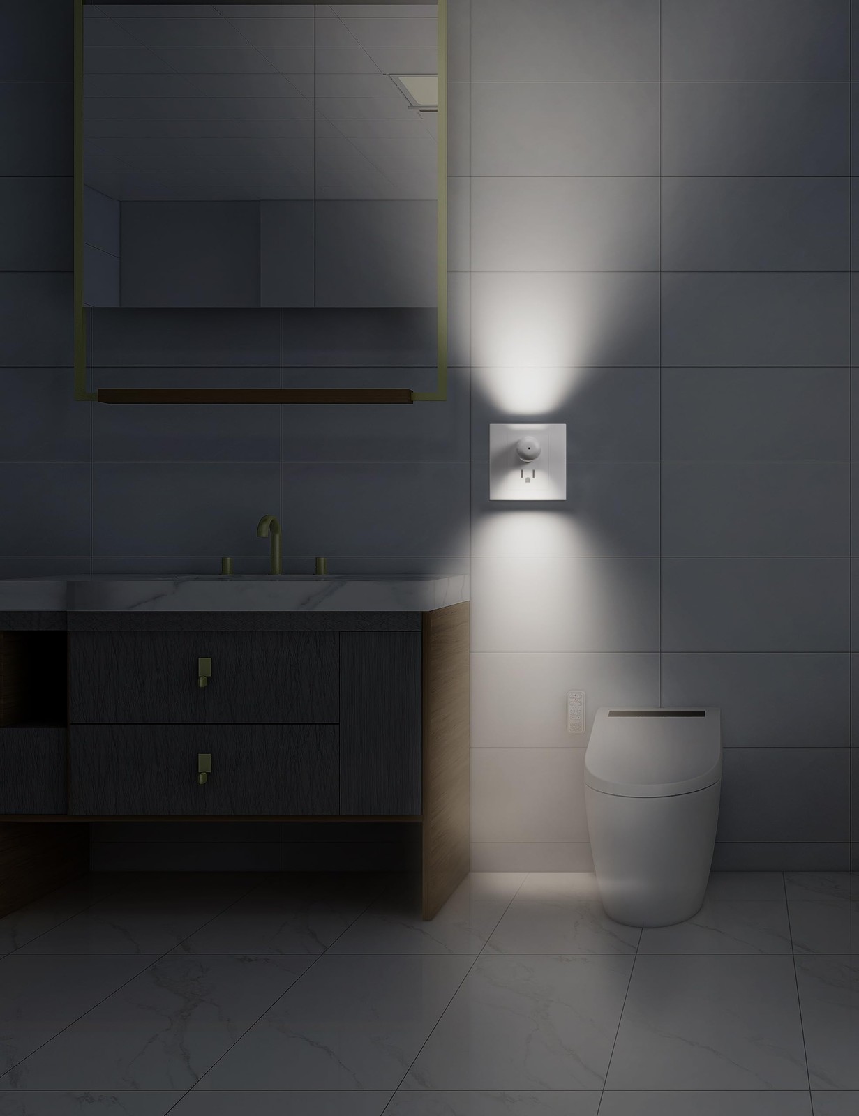 6 Pack LED Night light plug into wall Plug in Night Light, Automatic Dusk to ...