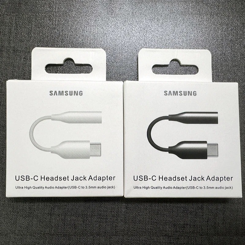 Samsung USB Type C To 3.5mm Aux Adapter Type-C Jack Audio Earphone Cable Convert
