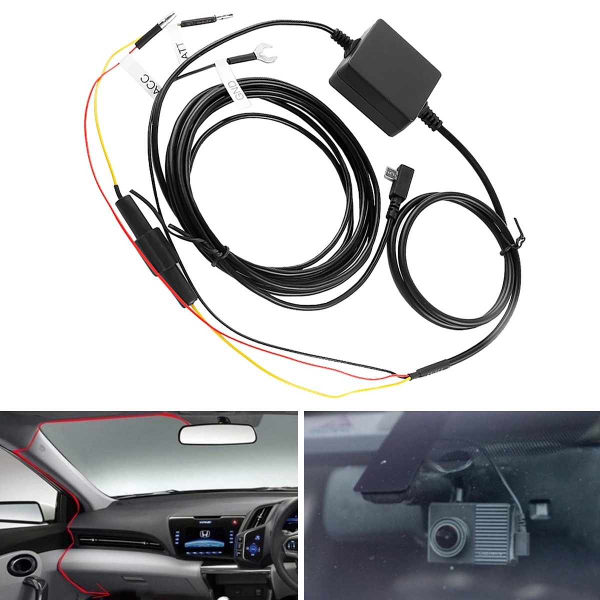 Parking Mode Cable 010-12530-03 for Garmin Dash Cams 45 46 47 55 56 57 65W 66W