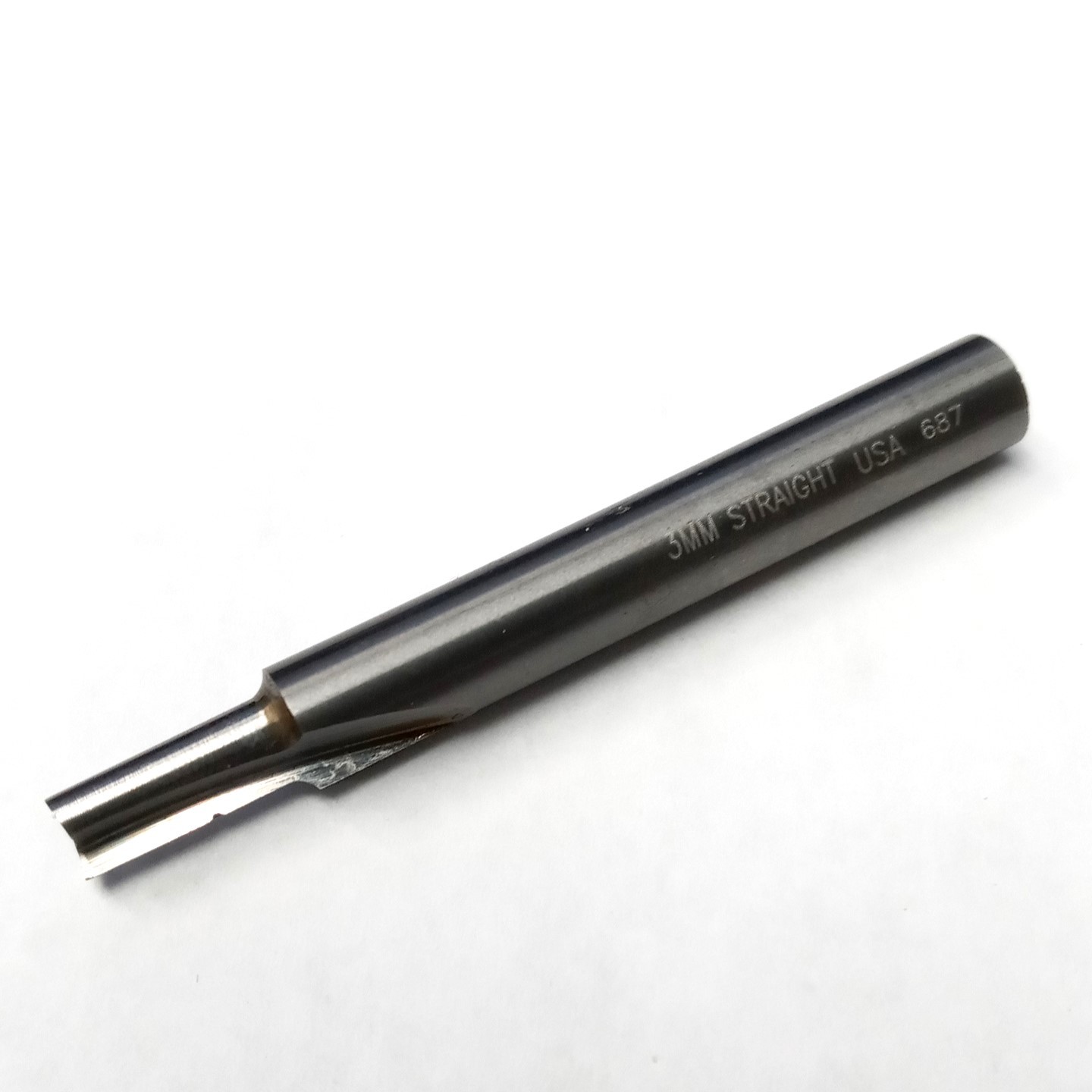Vermont American 3mm Straight Carbide Router Bit 6mm Shank RB-21C USA