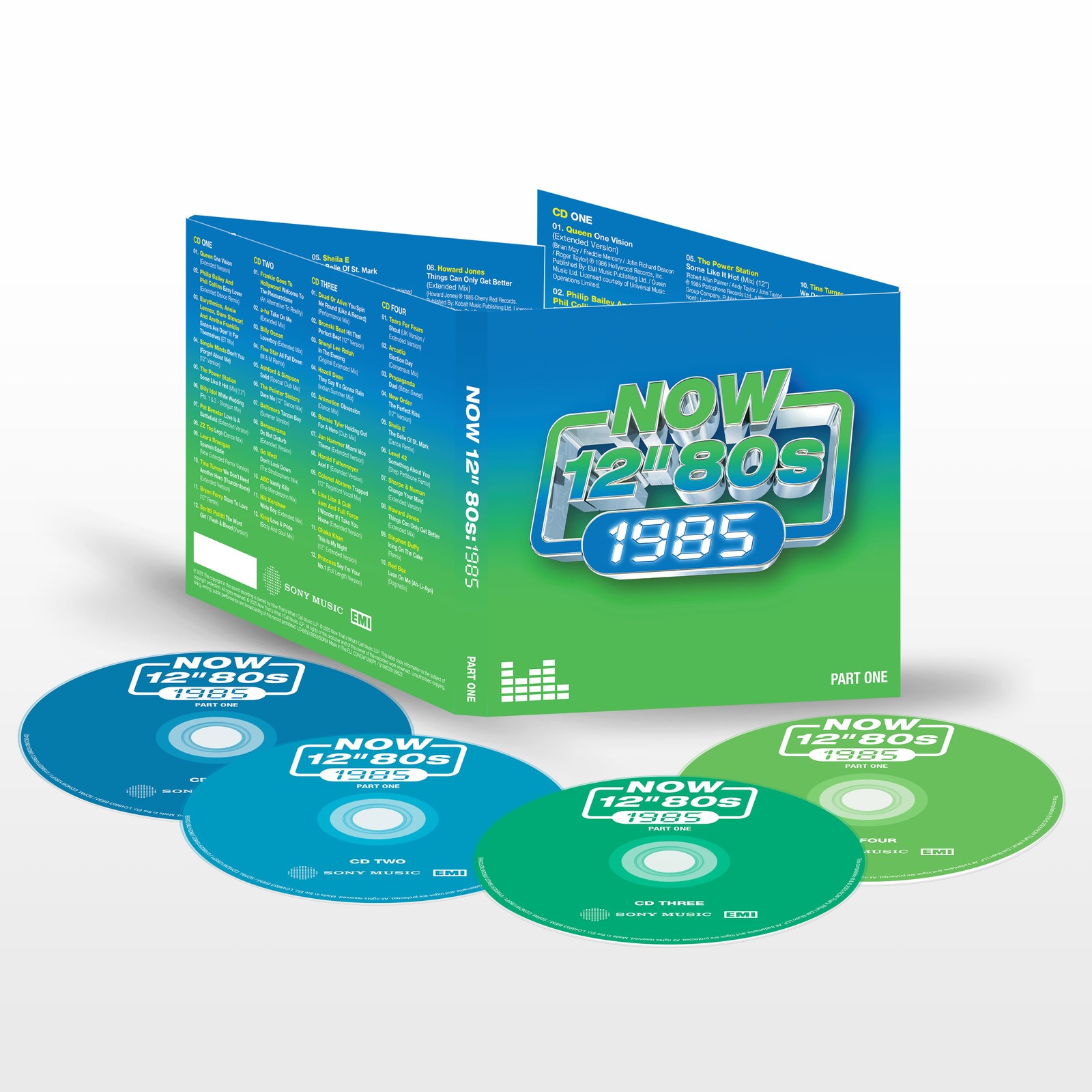 Various Artists NOW 12" 80s: Part One (CD) Album (UK IMPORT)