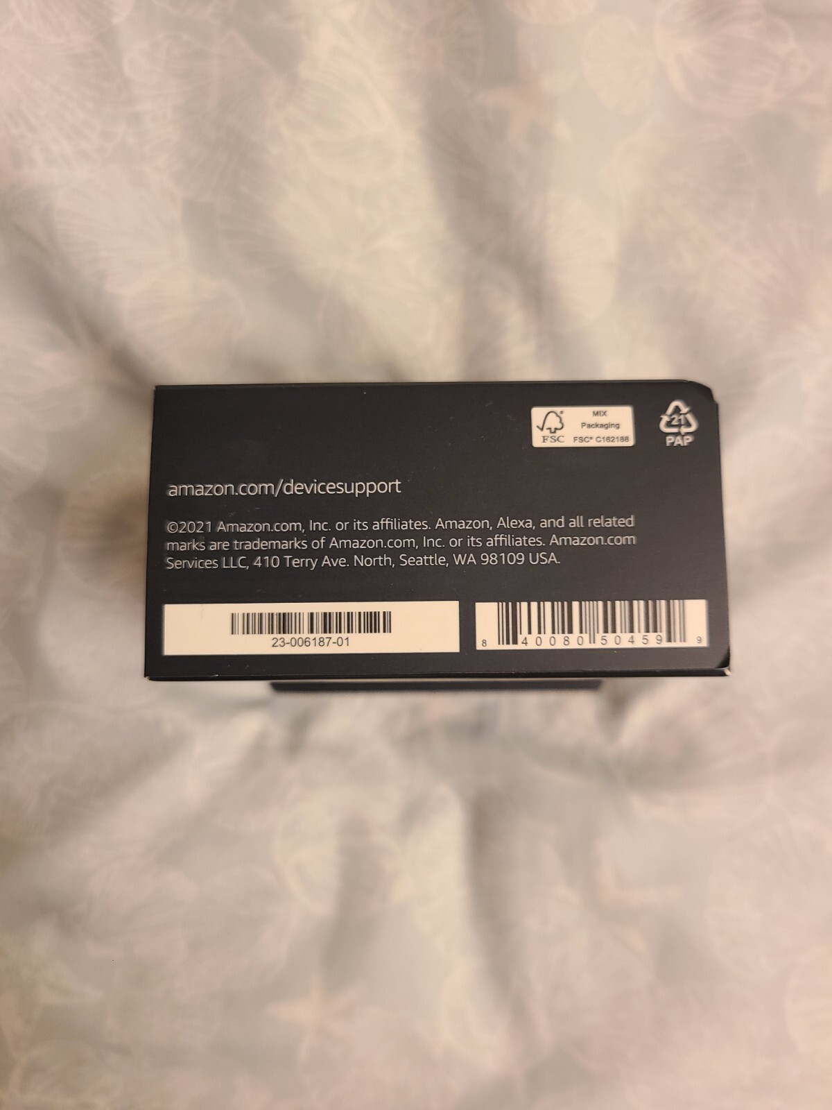 Amazon Smart Plug Works With Alexa - Model: C2YY37
