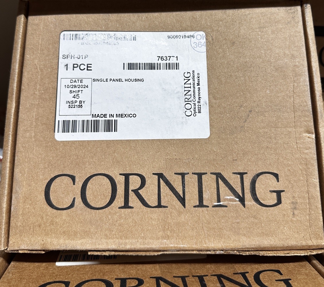 CORNING SPH-01P SINGLE PANEL HOUSING CCH WALL-MOUNT BRAND NEW!